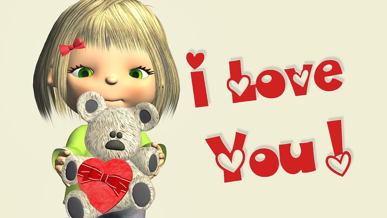I Love You message video