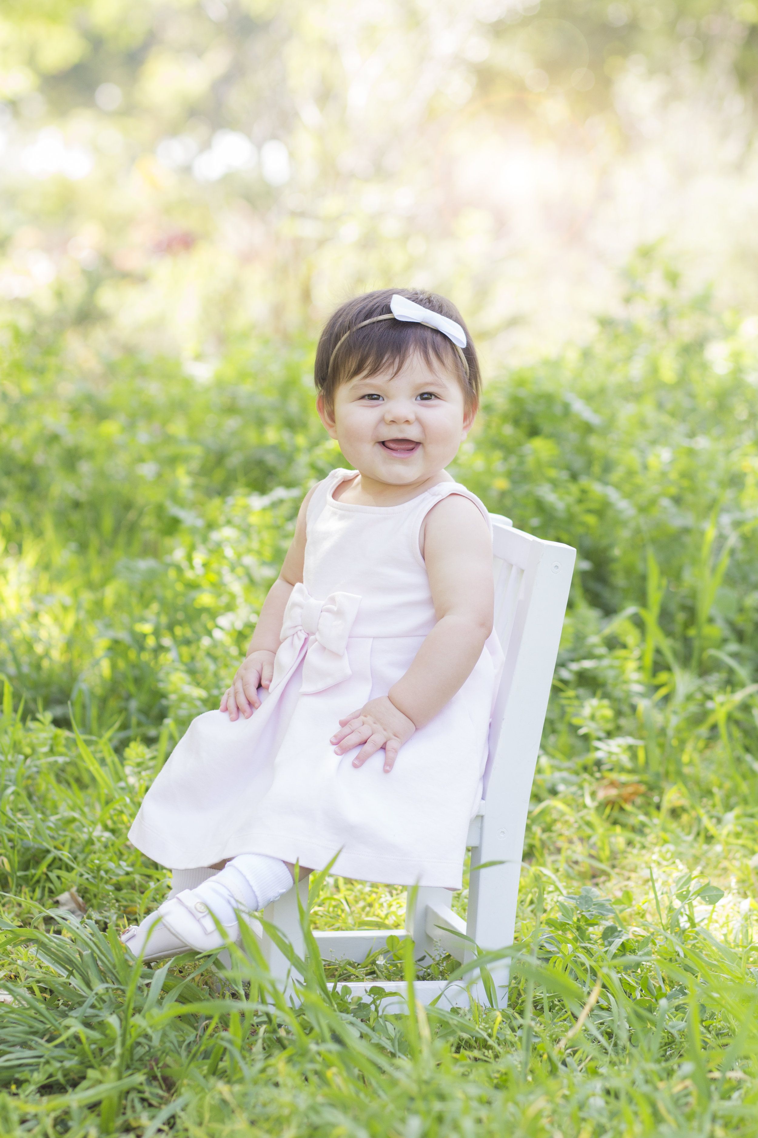 Sweet Baby Girl Spring Picture