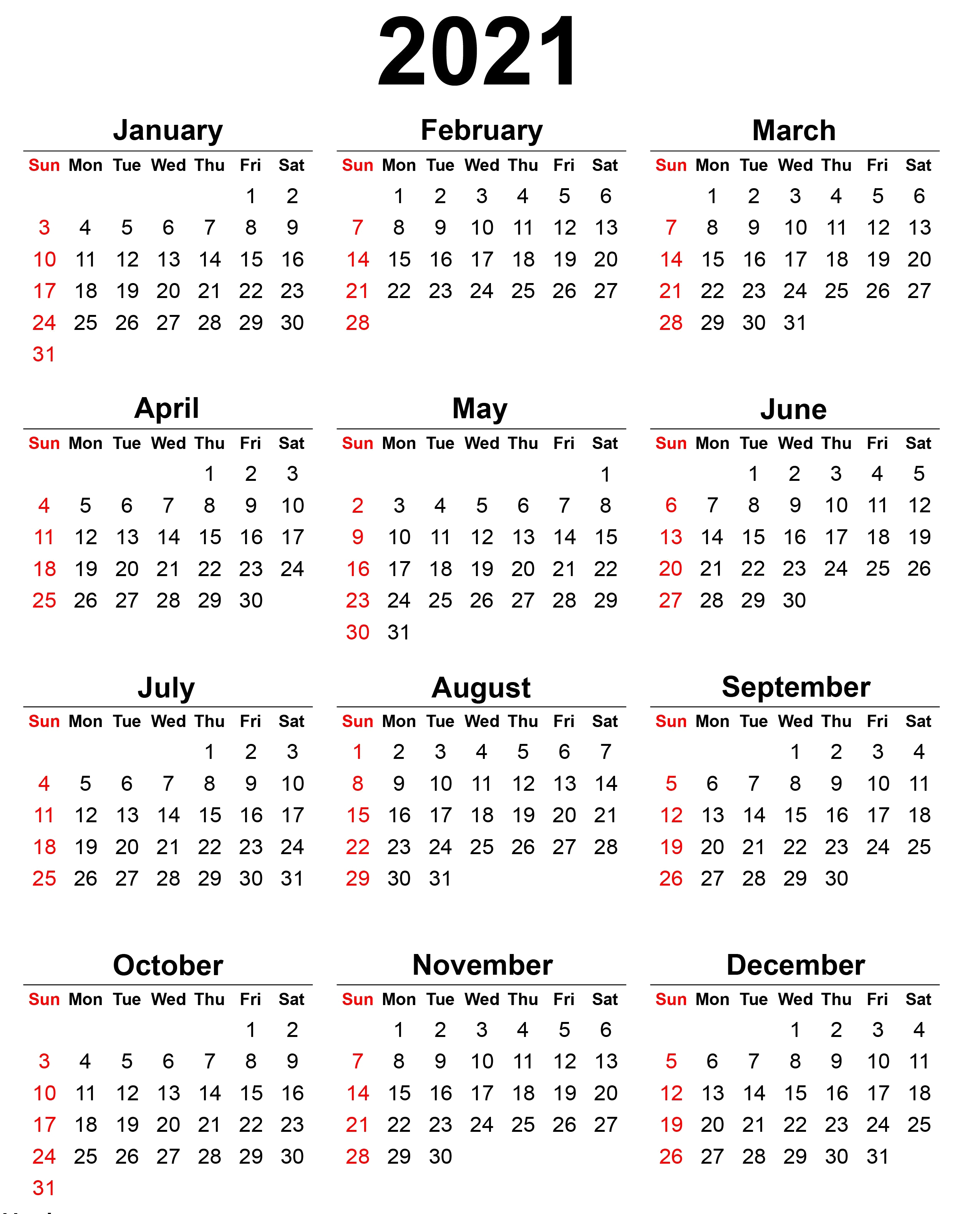 Featured image of post Feb 2021 Calendar No Background