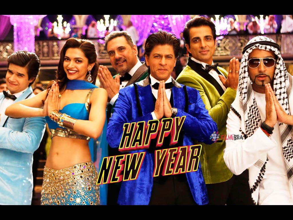 Happy New Year Wallpaper New Year Film Hindi