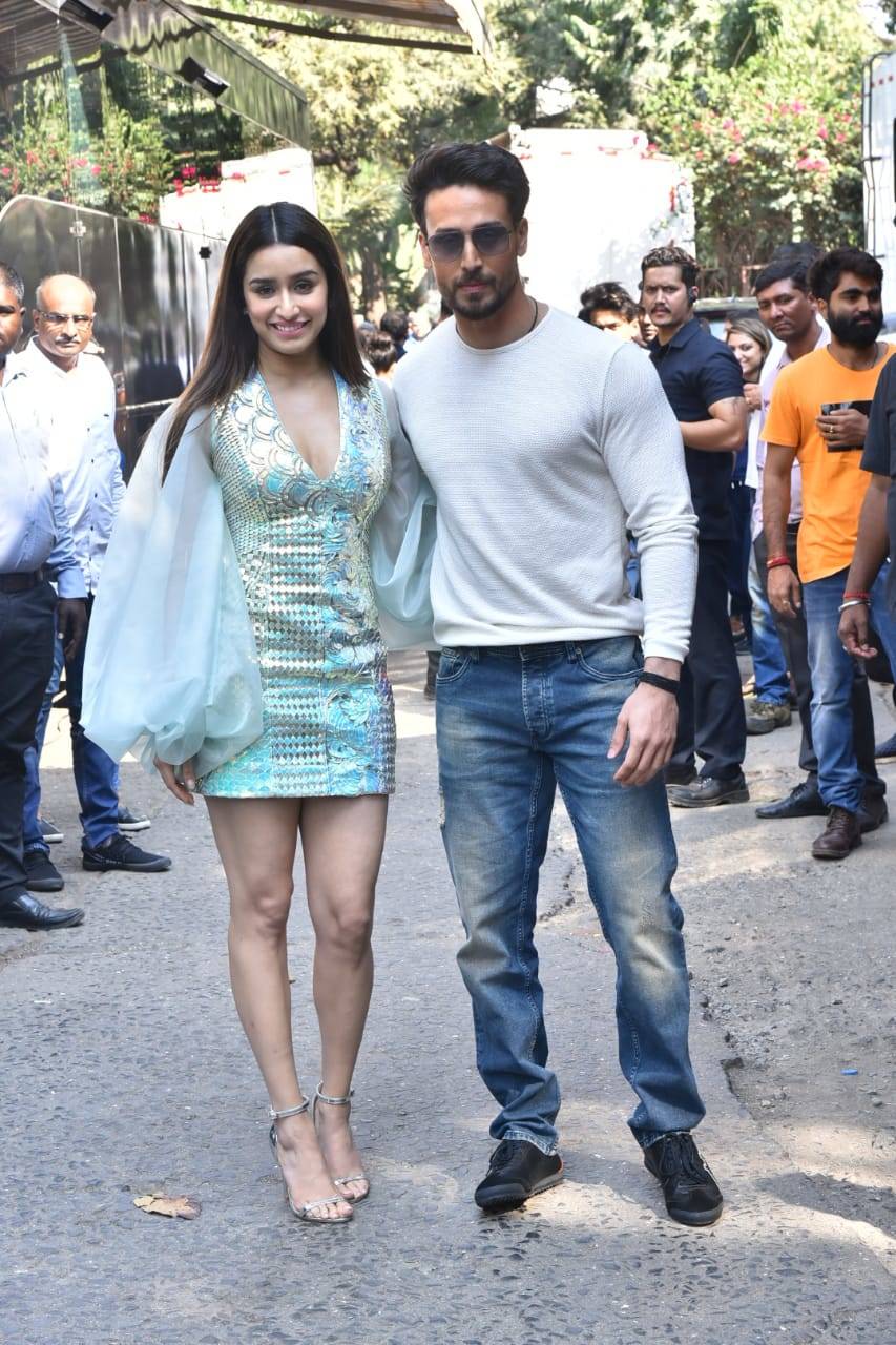 Baaghi 3': Shraddha Kapoor and Tiger Shroff make a stylish appearance in the city as they promote their film- see pics. Hindi Movie News of India