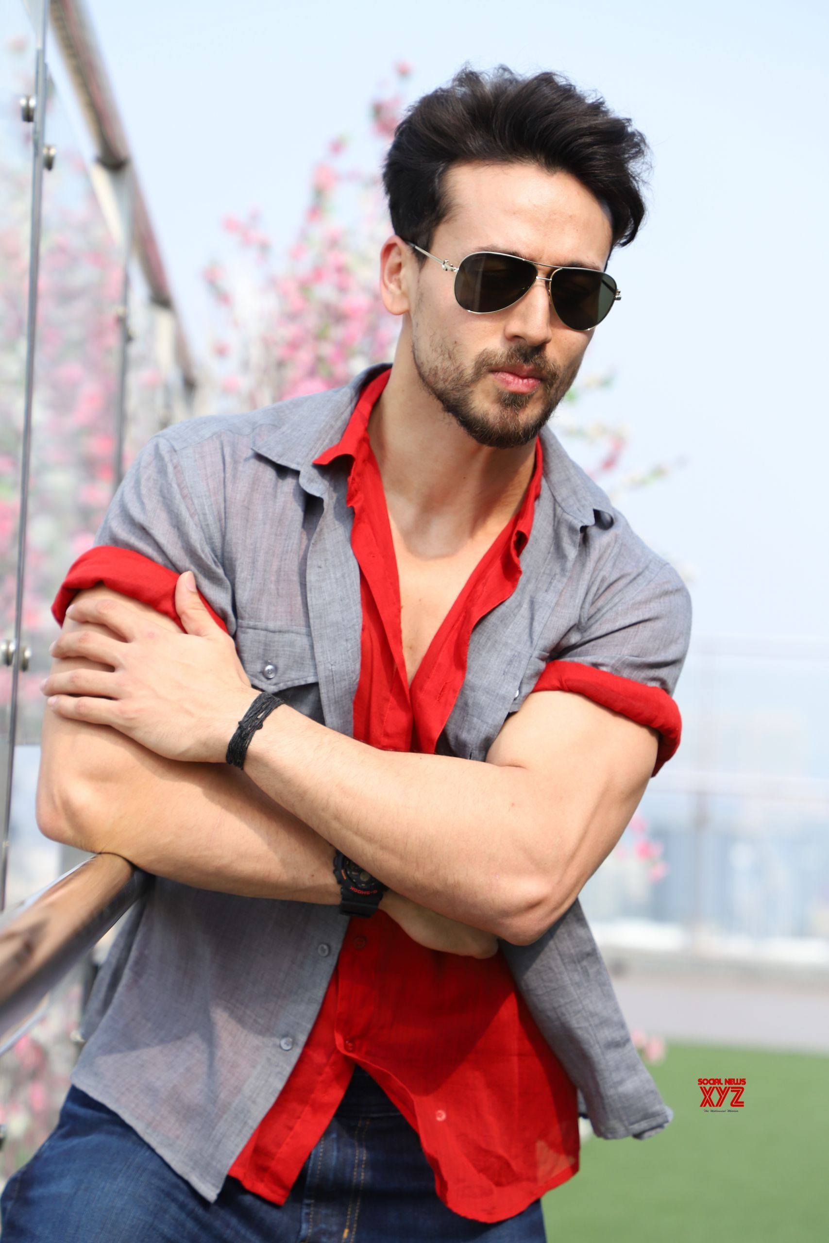 Tiger Shroff And Shraddha Kapoor At Sajid Nadiadwala Shroff HD Image Baaghi 3 Wallpaper & Background Download