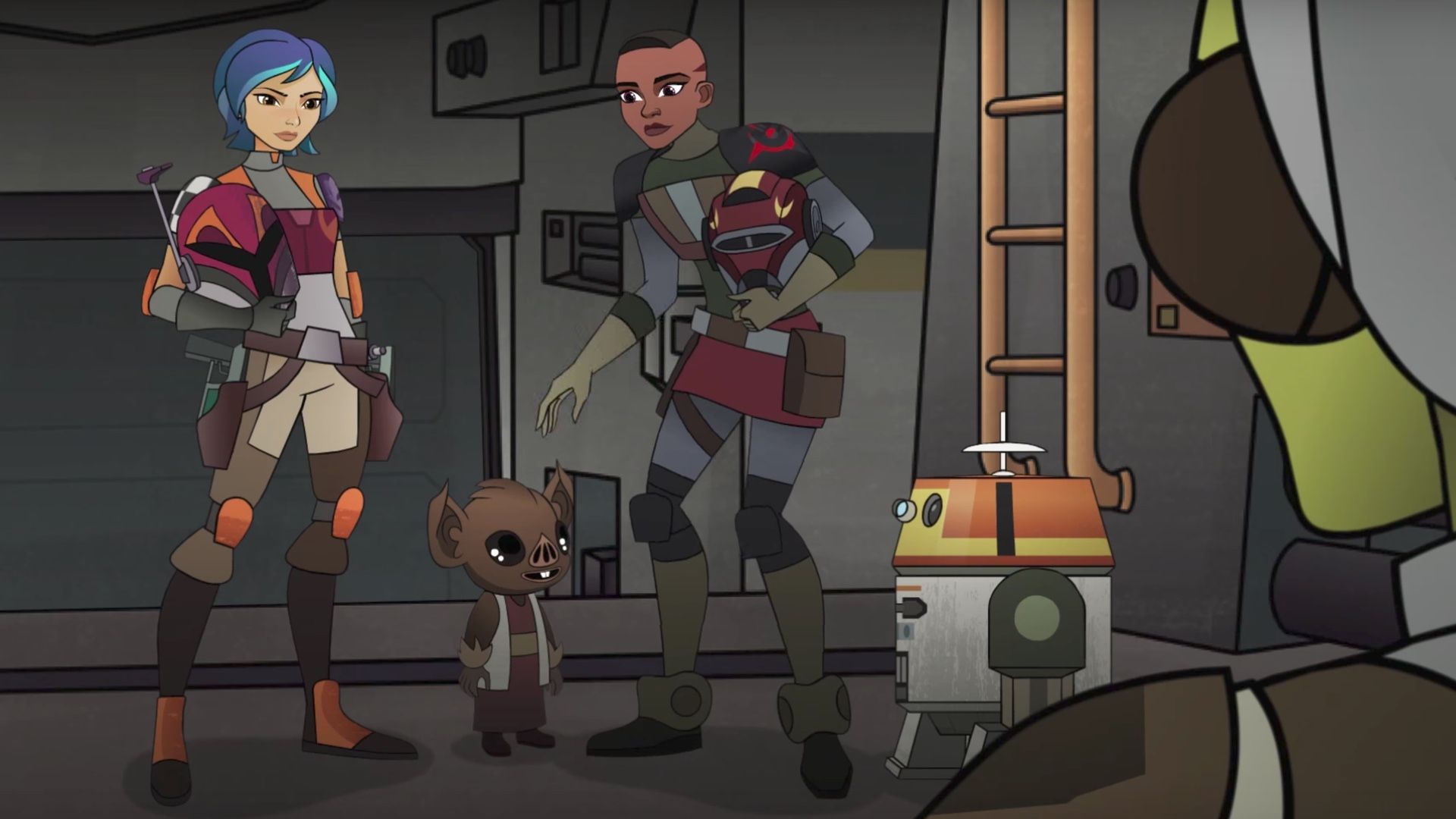 New Animated FORCES OF DESTINY Short Features STAR WARS REBELS' Sabine Wren