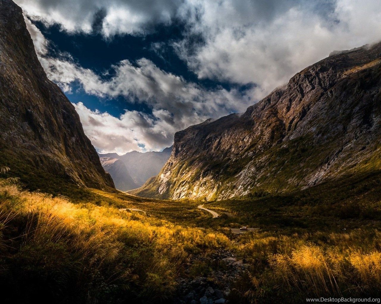 Pictureque Mountain Valley Wallpaper Nature Wallpaper Desktop Background