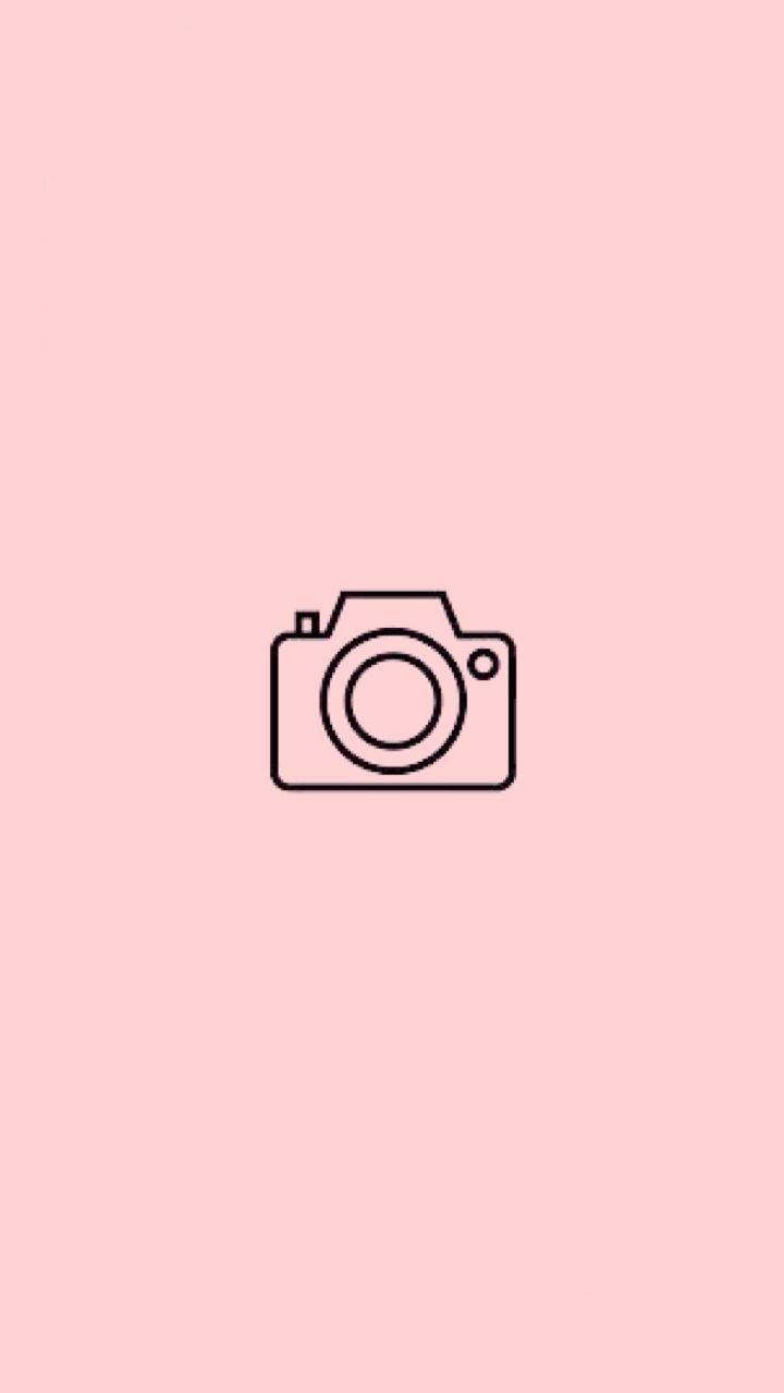 Camera doodle. Camera doodle, iPhone wallpaper tumblr aesthetic, Instagram icons