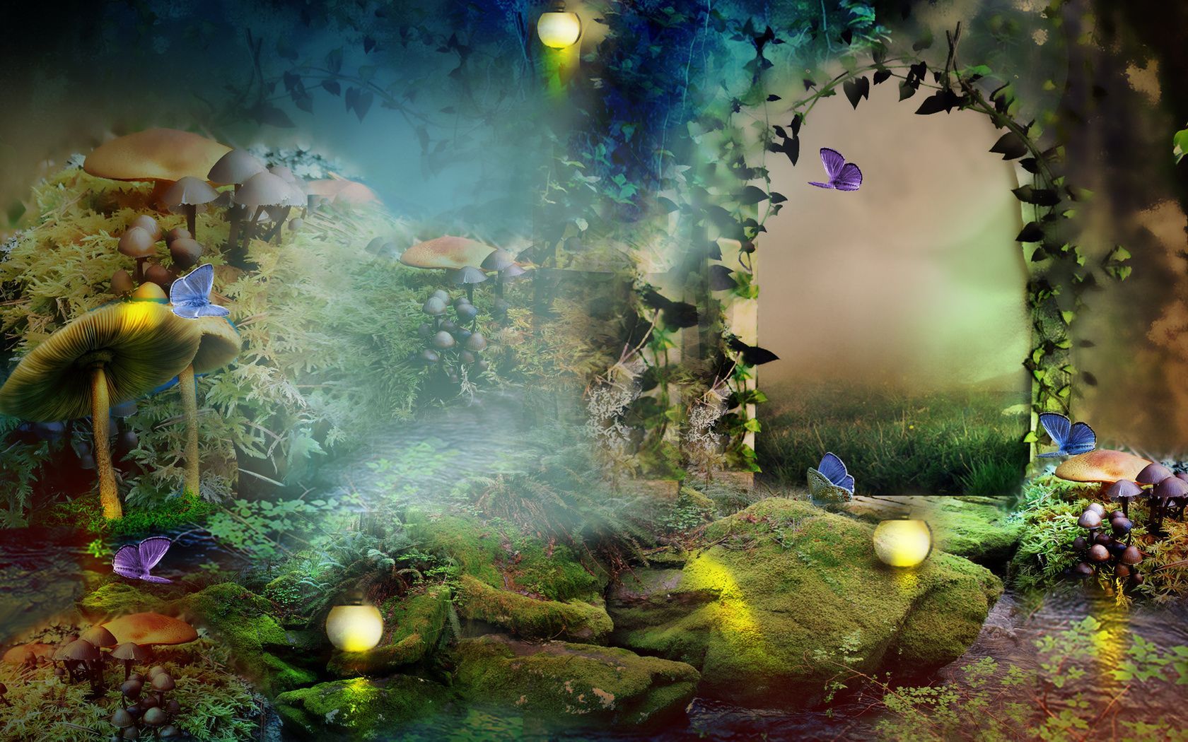 Enchanted Forest, iPhone, Desktop HD Background / Wallpaper (1080p, 4k) (1680x1050) (2020)