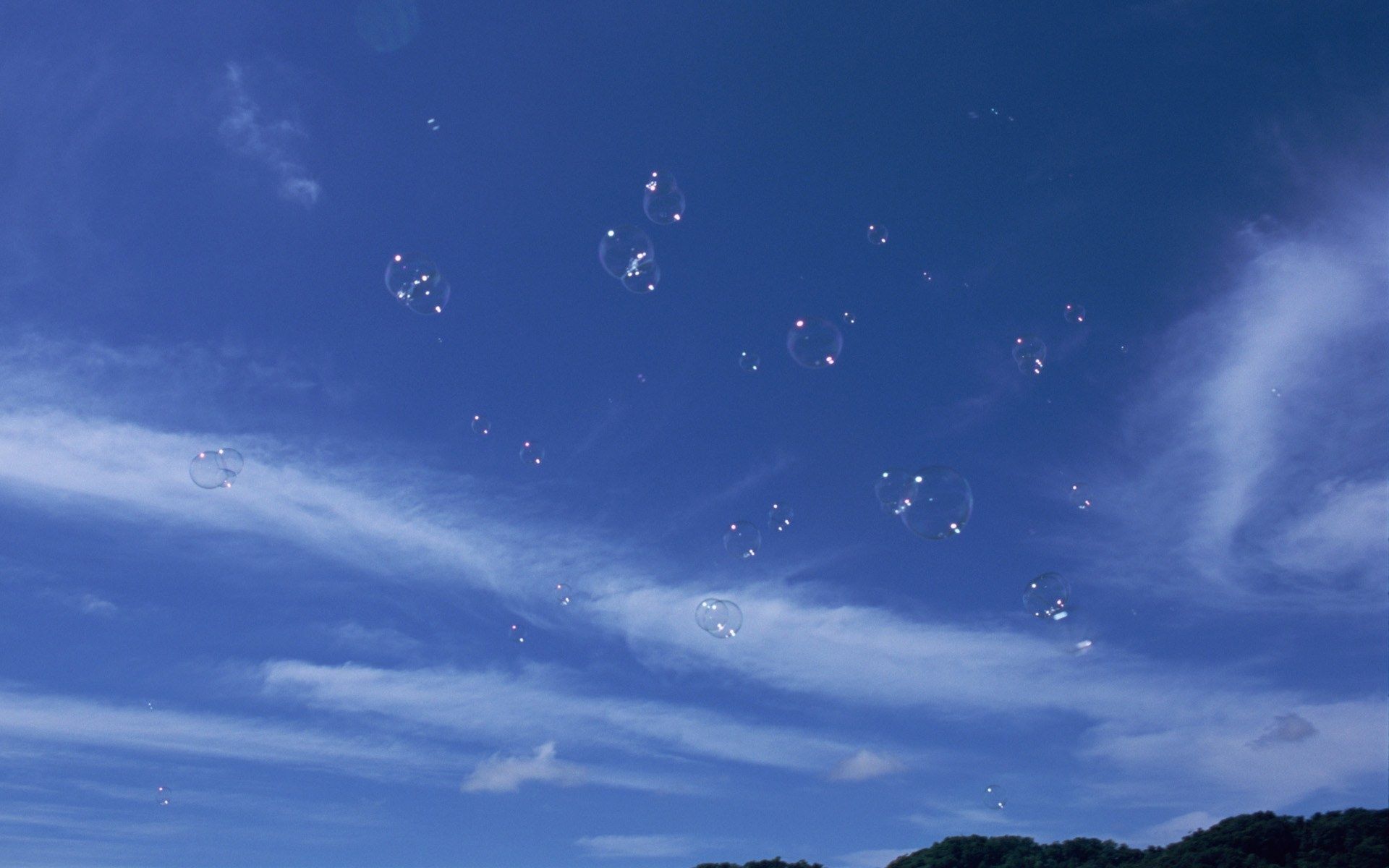 Bubbles, wallpaper, winter, background, nature, summer