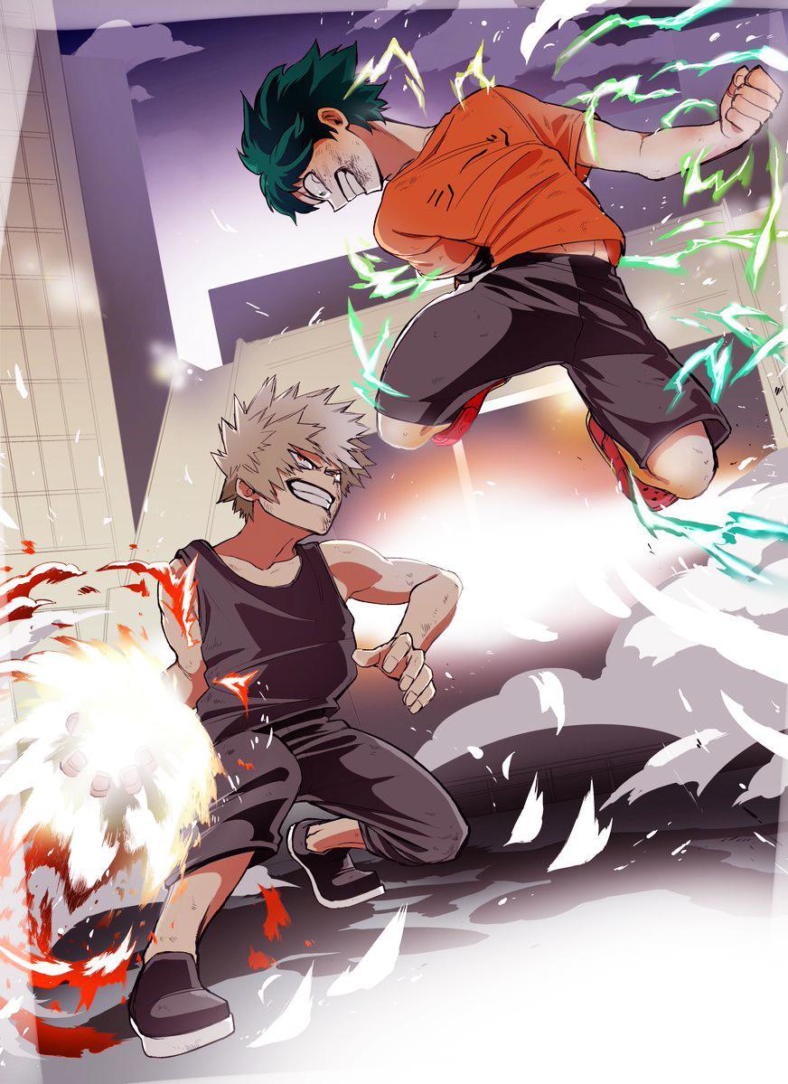 Deku Vs Bakugo Wallpapers - Wallpaper Cave