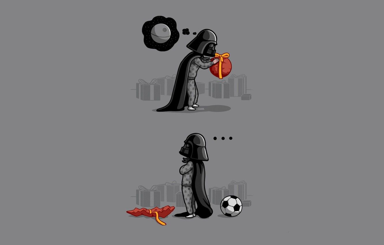 Wallpaper Star Wars, gifts, Darth Vader, disappointment image for desktop, section минимализм