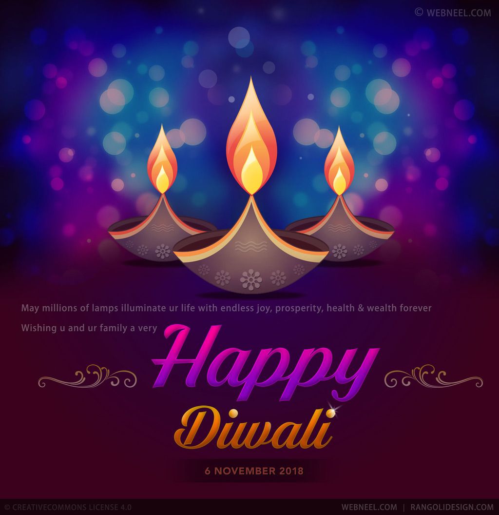 Beautiful Diwali Greeting cards Design and Happy Diwali Wishes