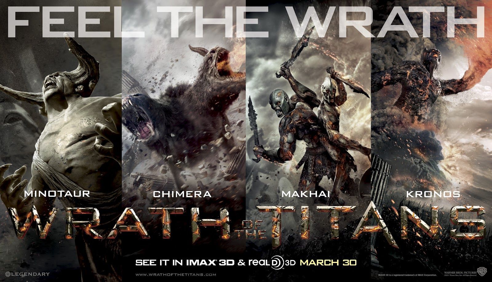 Feel the Wrath of The Titans.I did and it was awesome!. Wrath of the titans, Clash of the titans, Wrath