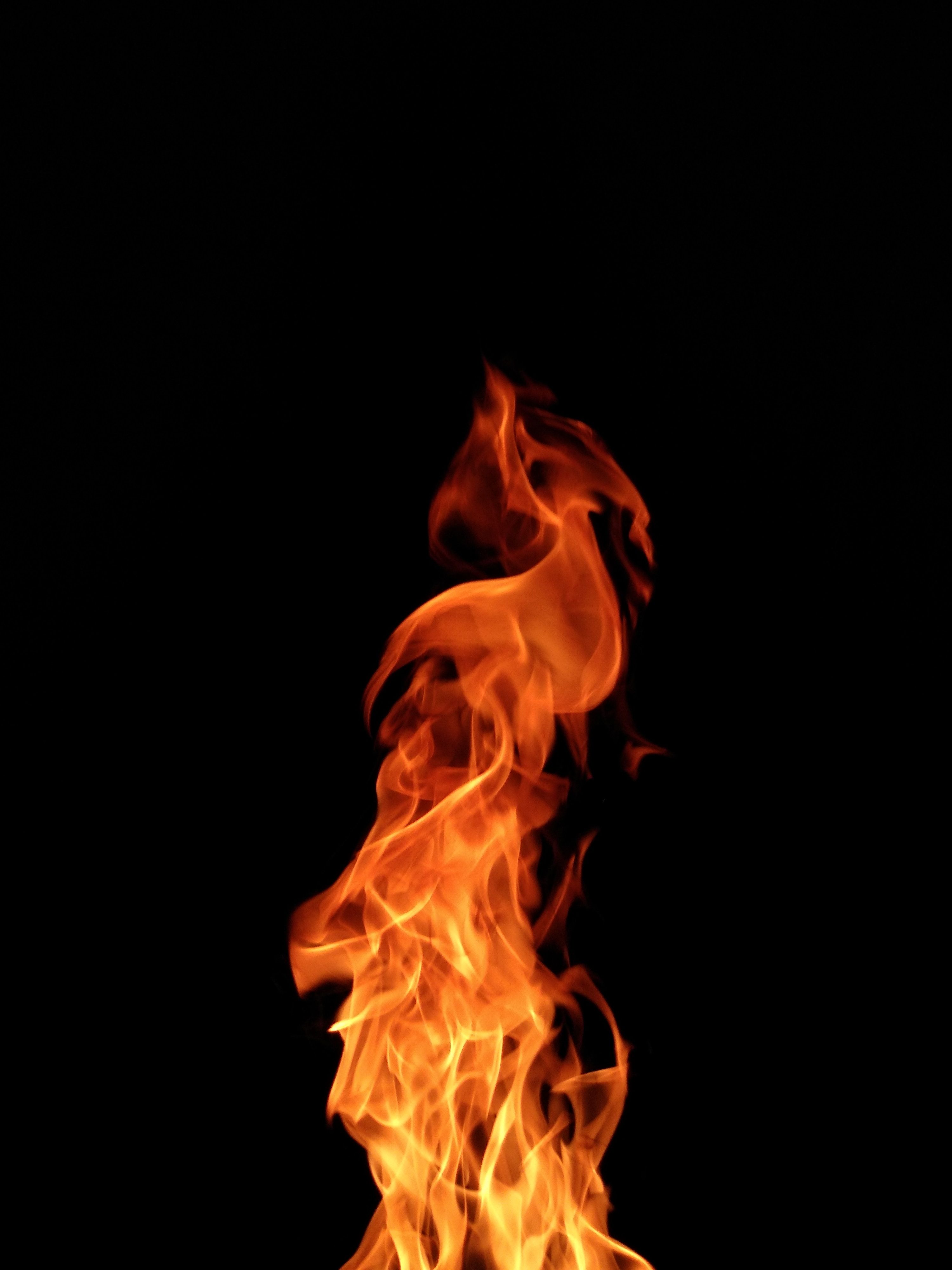 Download wallpaper 3000x4000 fire, flame, dark, darkness, burning HD background