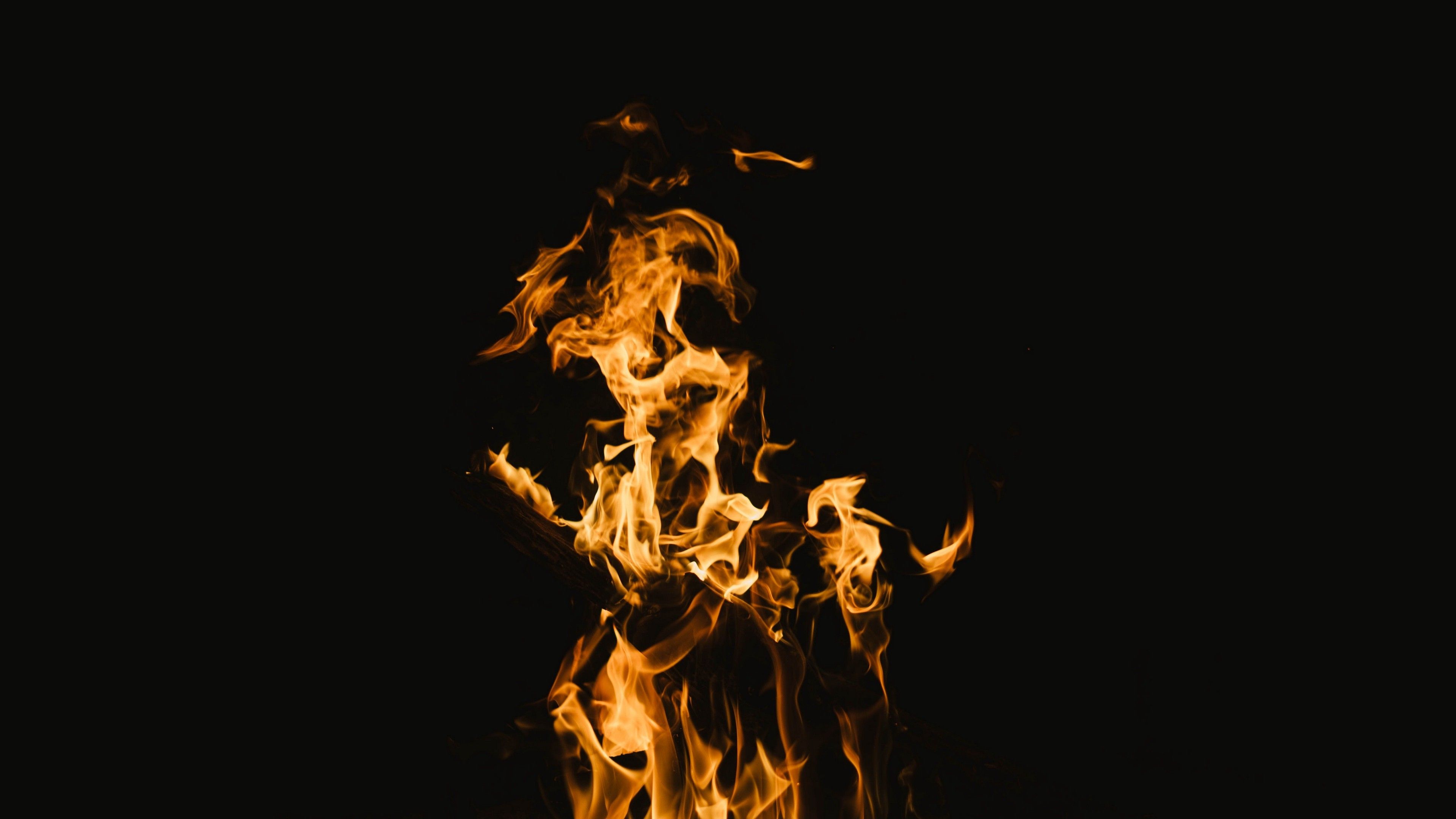 4K Fire Flame Burn Wallpaper - [3840x2160]