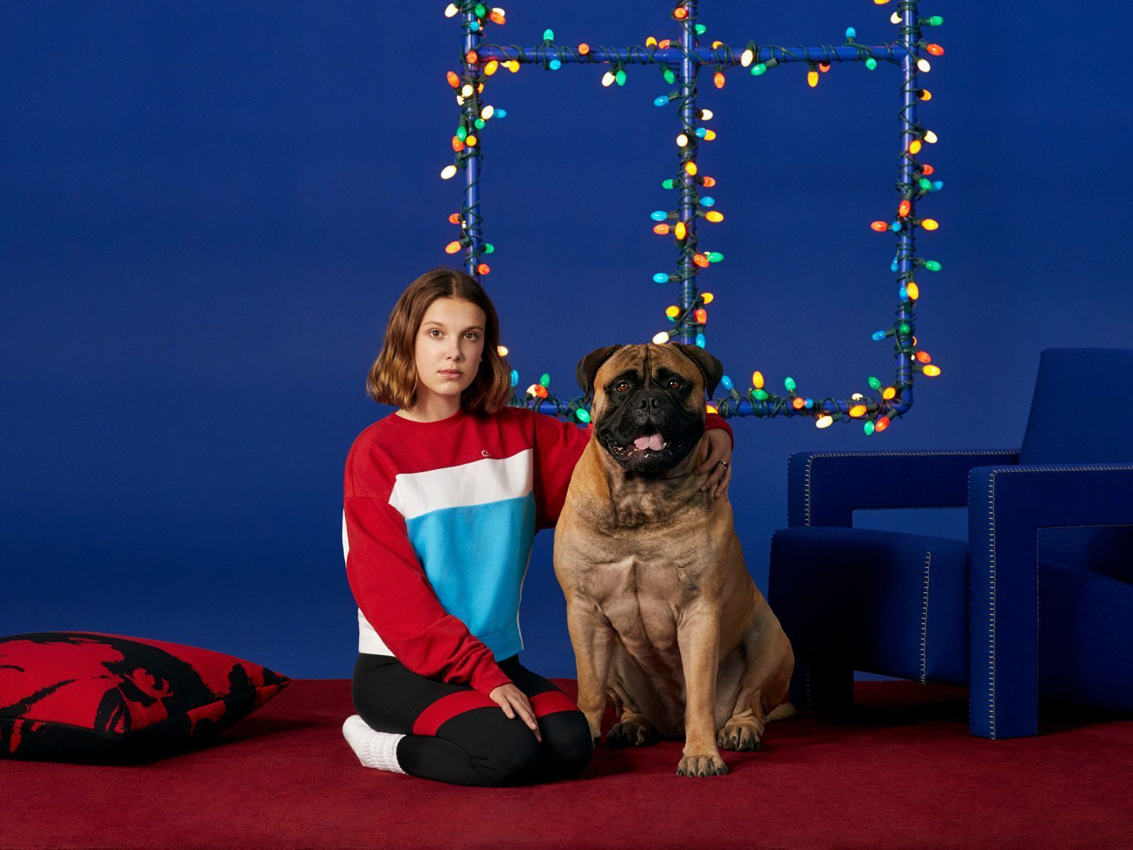 Millie Bobby Brown brings Christmas to Calvin Klein The Stranger Things actress is the star of the Holiday 2018 campaign. Millie bobby brown, Bobby brown, Millie