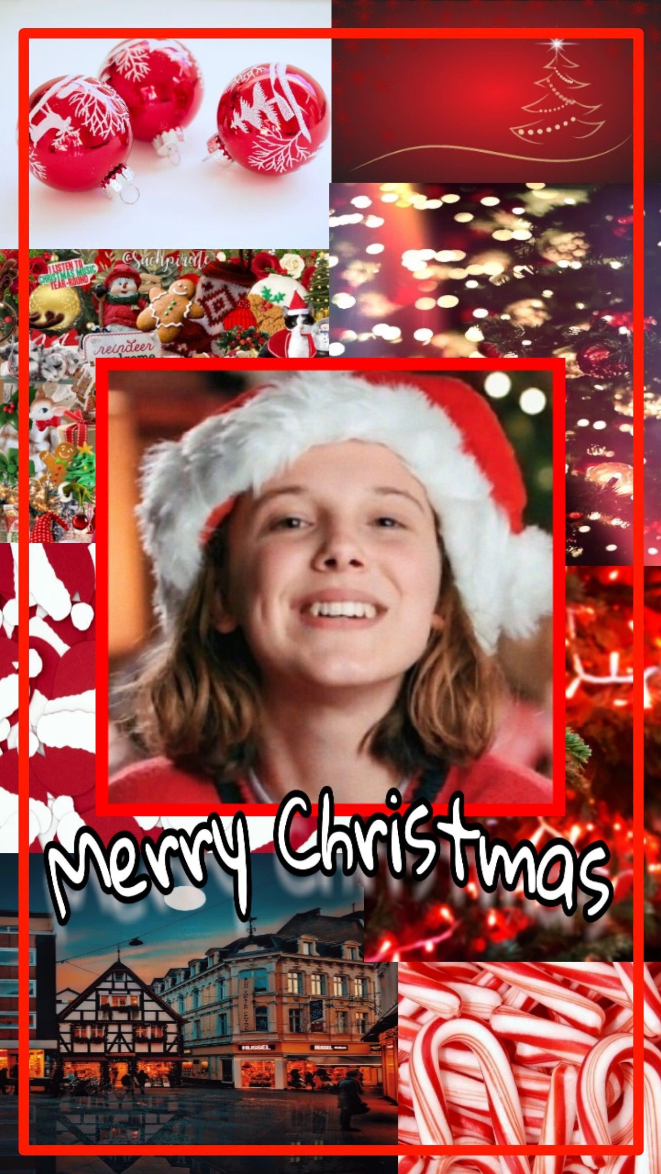 Millie Bobby Brown Christmas, Millie Bobby Brown Aesthetic HD phone  wallpaper