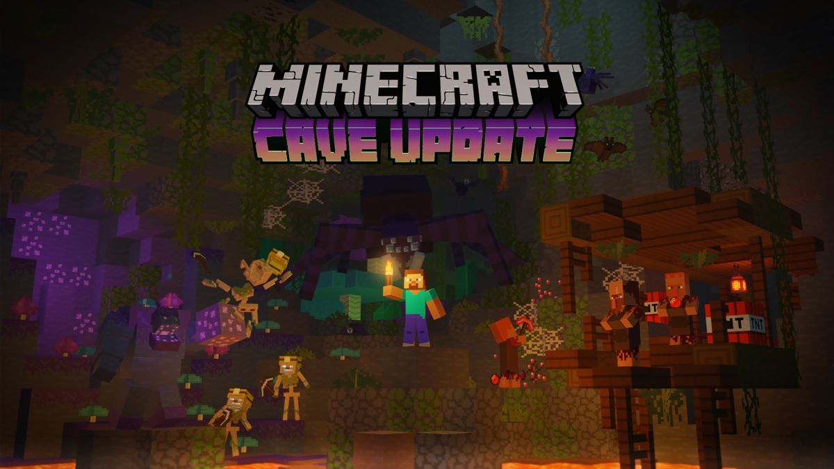The Minecraft Cave Update. Minecraft image, Minecraft picture, Minecraft designs