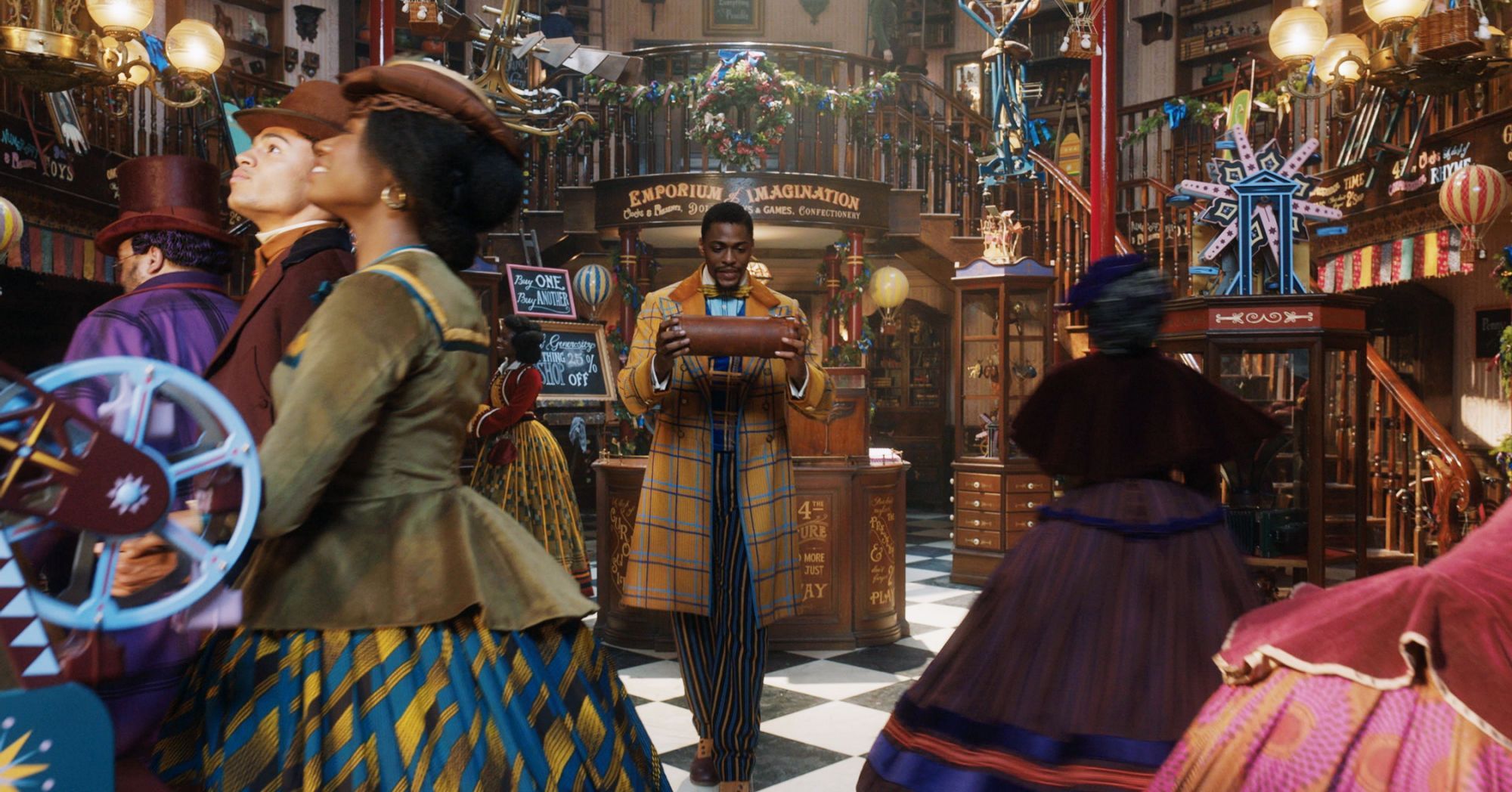 Costume Designer Michael Wilkinson Shares 'Afro Victorian' Vision Of 'Jingle Jangle: A Christmas Journey'