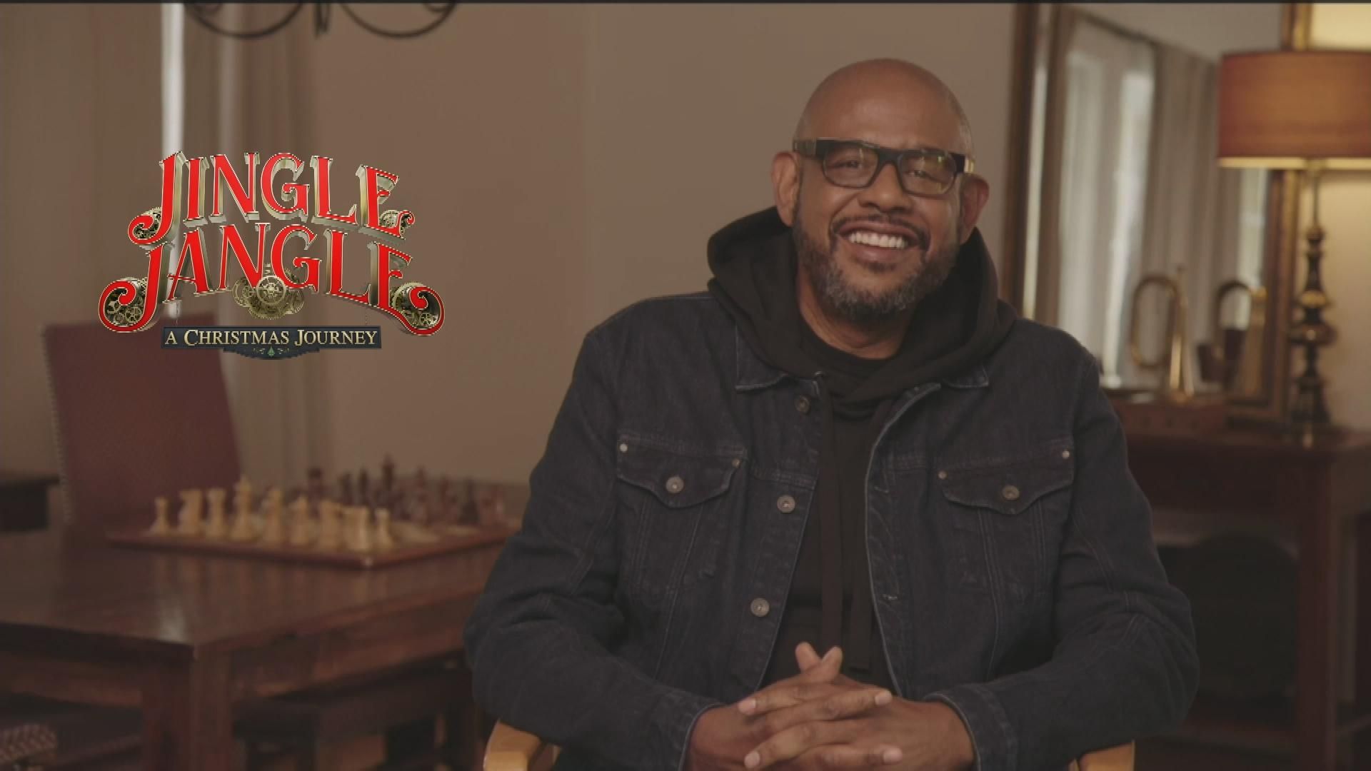 Forest Whitaker Was 'Nervous' To Sing In 'Jingle Jangle: A Christmas Journey'