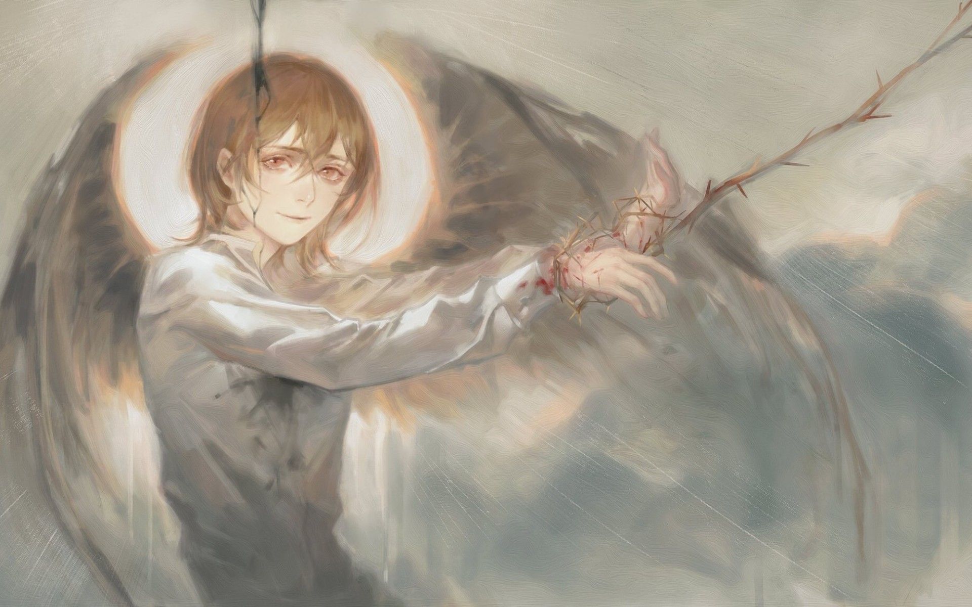 Download wallpaper Goro Akechi, manga, Megami Tensei, art, Persona 5 for desktop with resolution 1920x1200. High Quality HD picture wallpaper