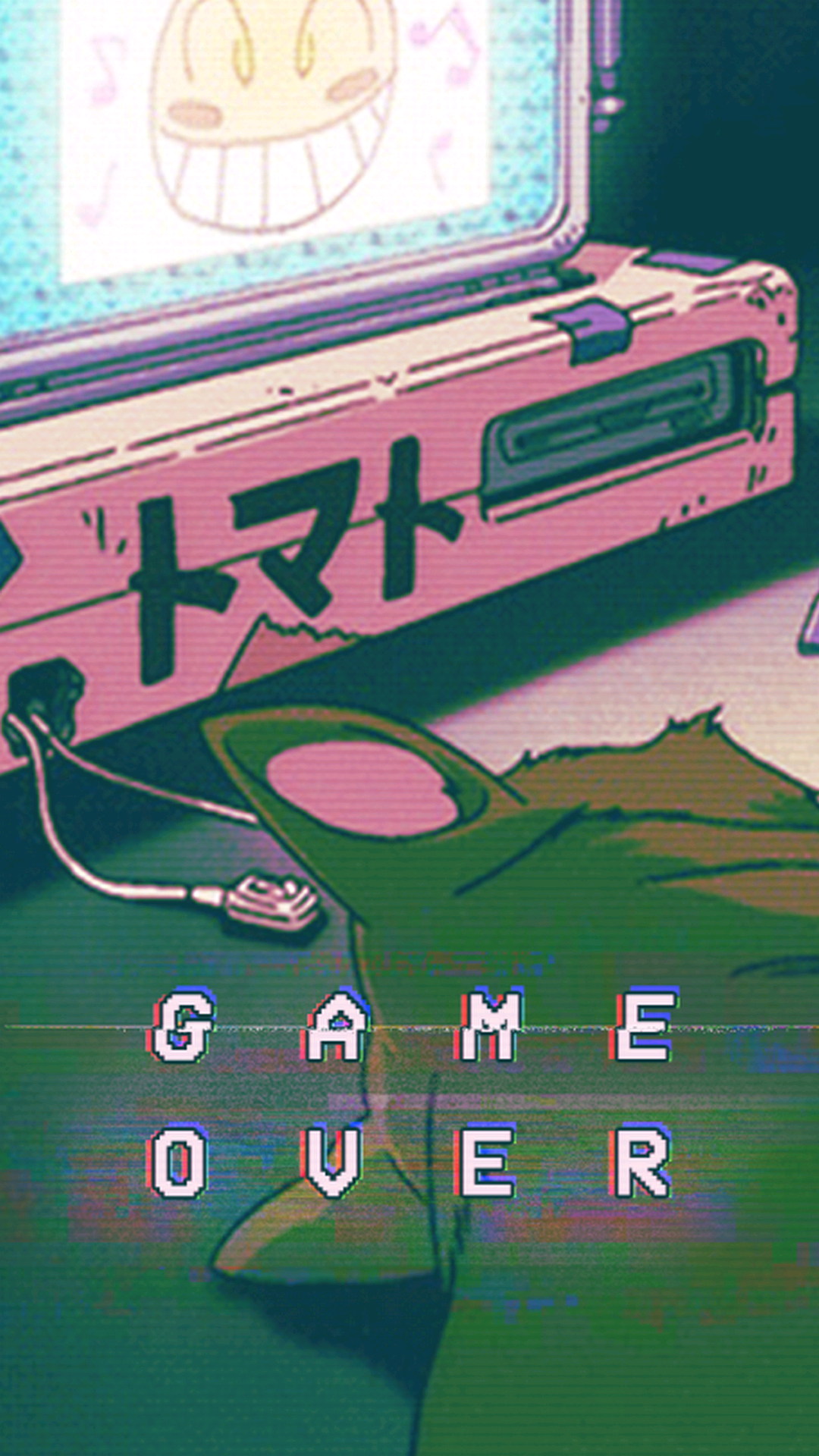 gameover. Vaporwave wallpaper, Tumblr iphone wallpaper, Aesthetic games