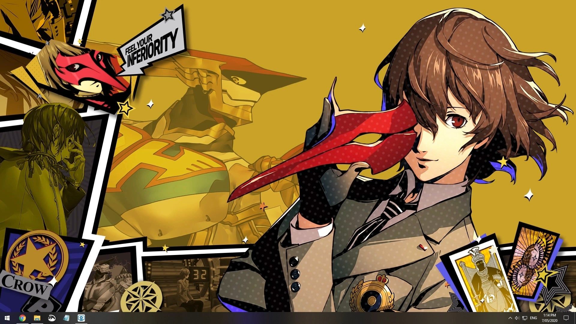 How much love can we get for our boy in beige? Pancake prince Akechi gets his animated wallpaper for Wallpaper Engine