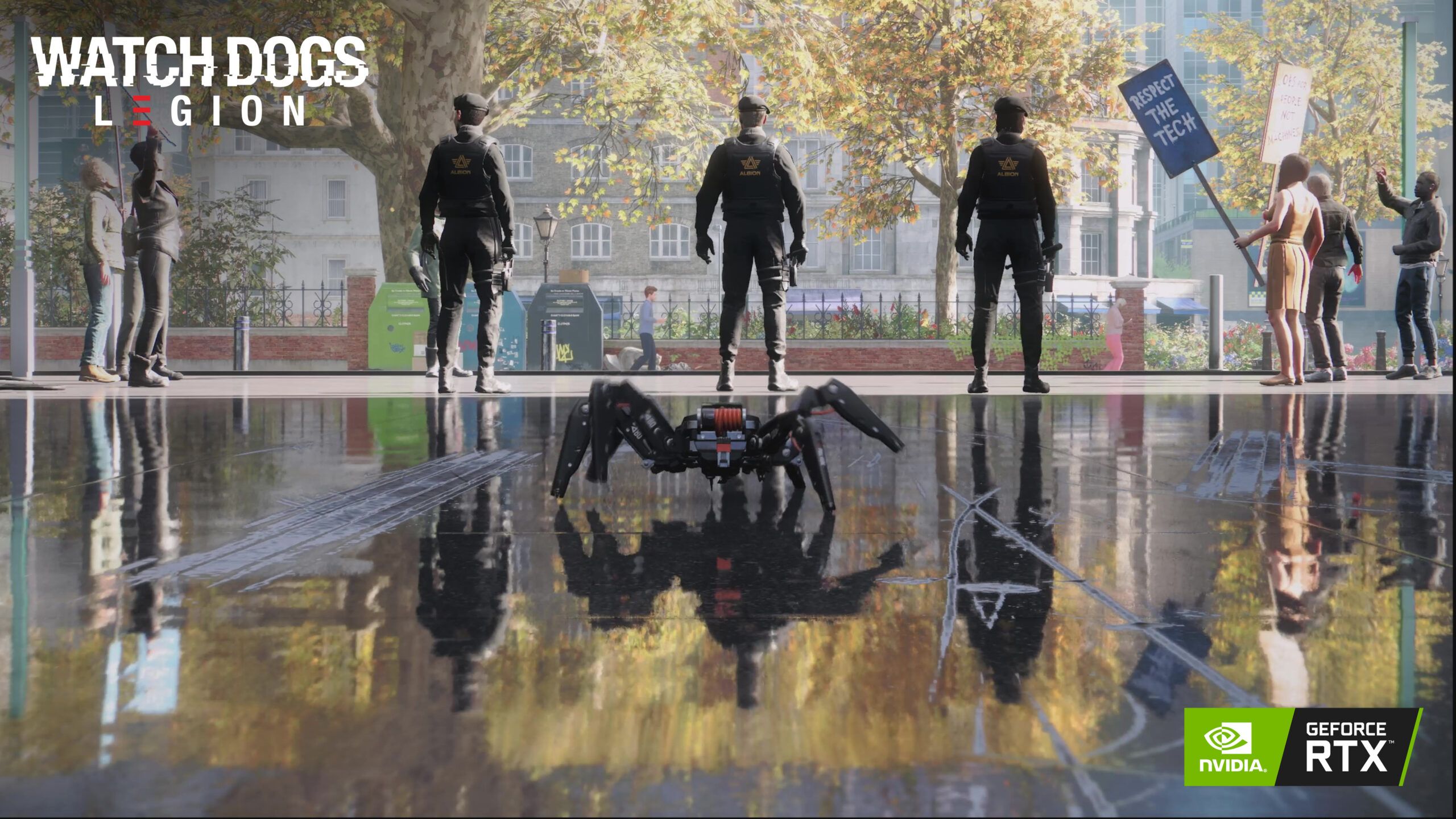New 4K Watch Dogs Legion Ray Tracing Screenshots Released
