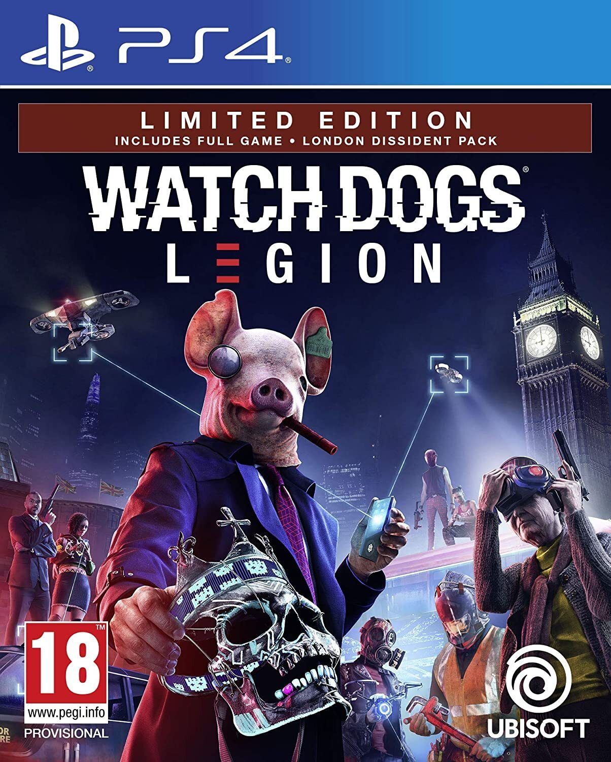 Watch Dogs Legion (PS4, PC, Xbox One, PS5 Y Xbox Series X S)