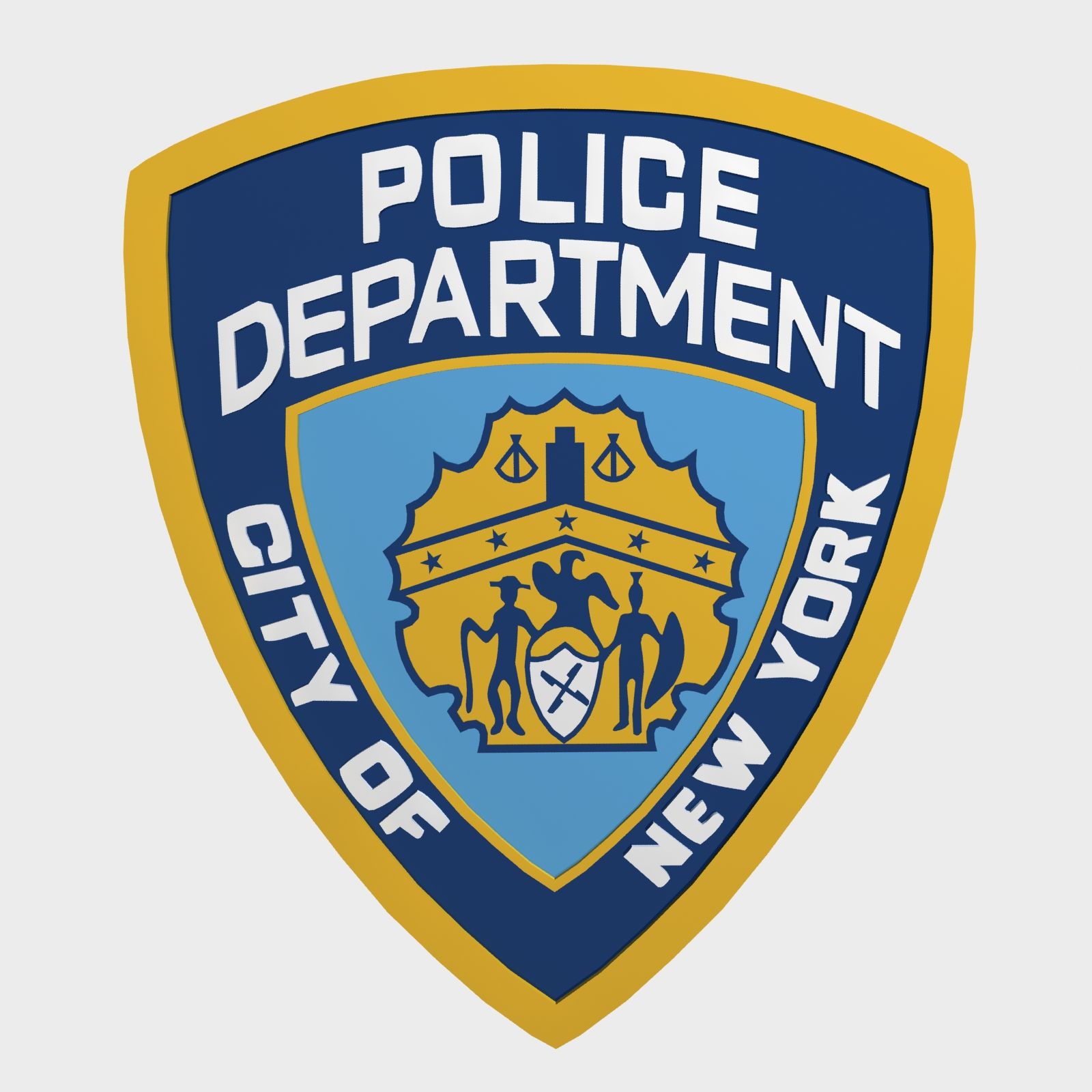 NYPD Police Department logo. Police, New york police, Police department
