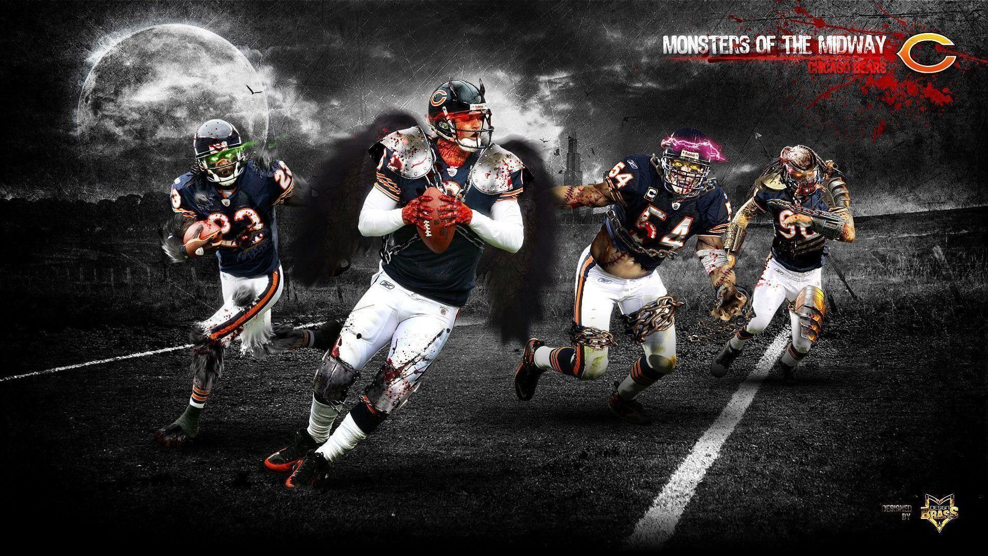 Bears For PC Wallpaper NFL Football Wallpaper 4K. Nfl football wallpaper, Football wallpaper, Chicago bears wallpaper