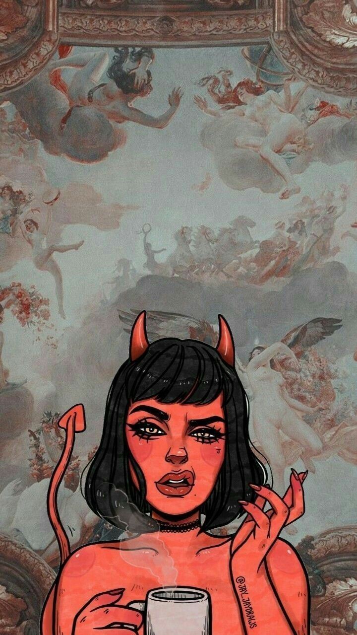 Devil Girl Wallpaper