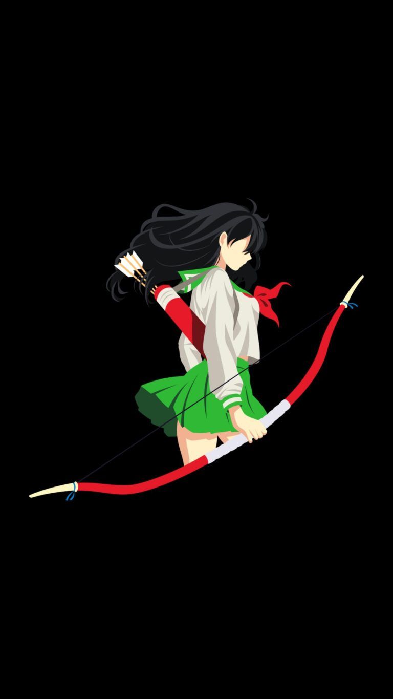 Anime Inuyasha Dark Android Tablet 4K Wallpaper Download ⋆ Traxzee
