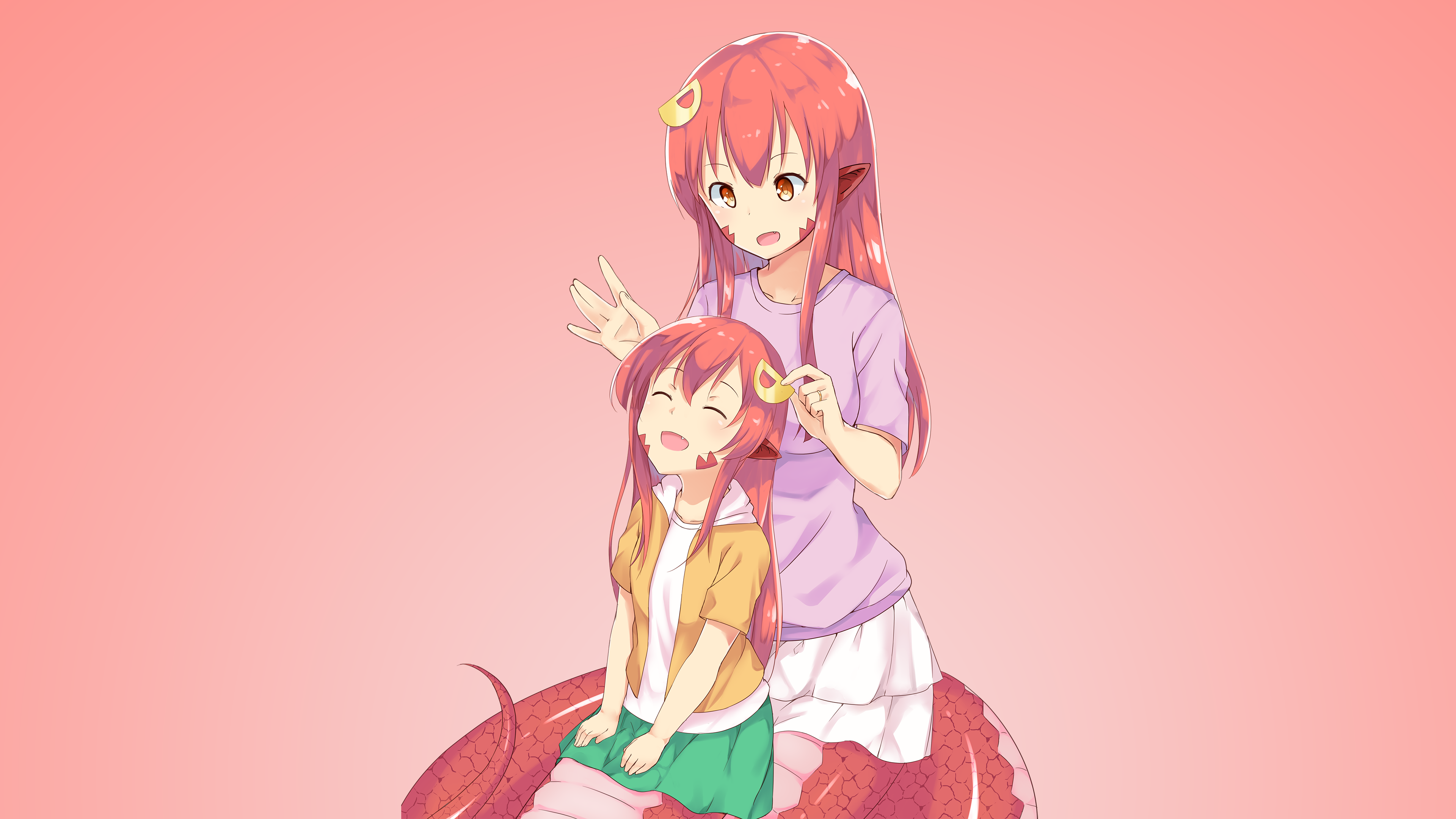 Miia and her daughter (3840x2160) HD Wallpaper From Gallsource.com