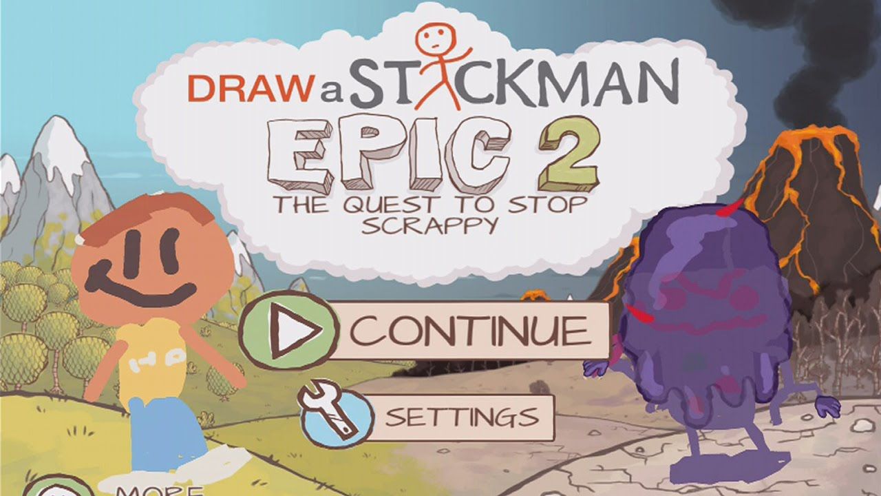 Draw a stickman epic 2 All Boss Fight Gameplay - Finn and Jake 