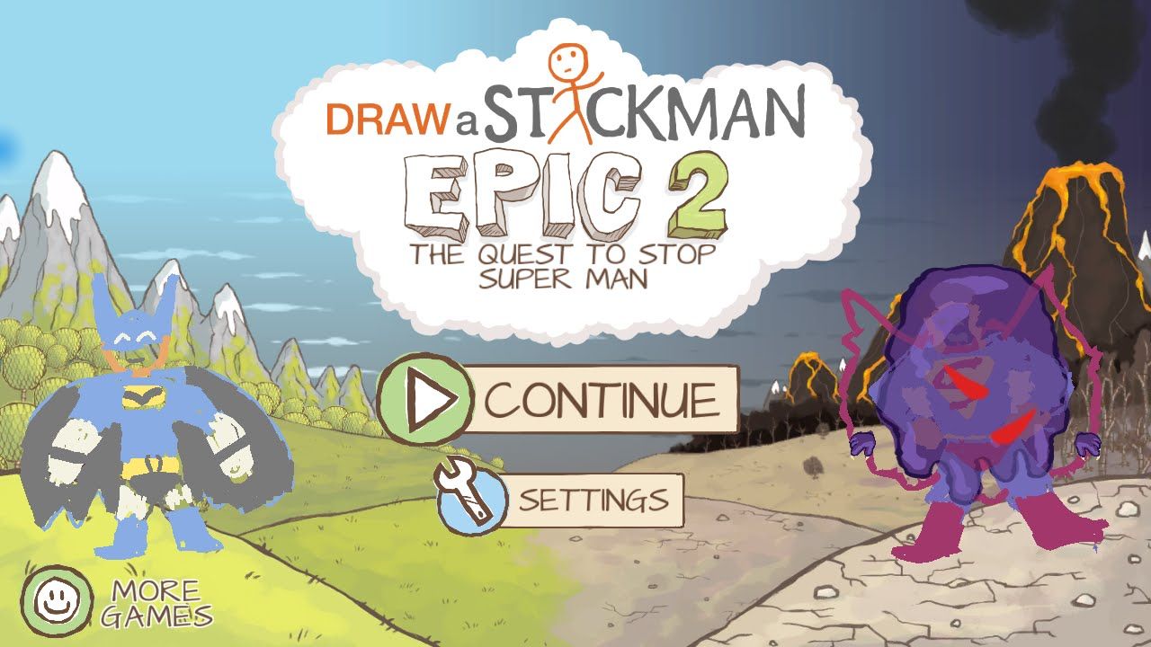 Draw a stickman epic 2 All Boss Fight Gameplay - Finn and Jake 