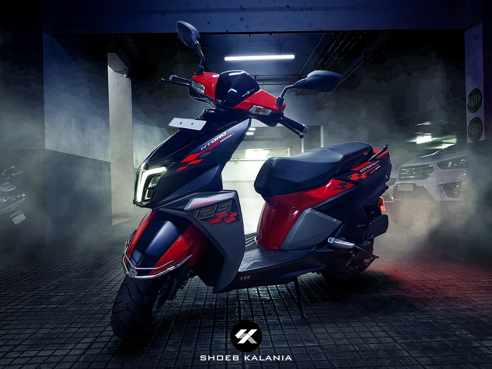 tvs scooty race edition