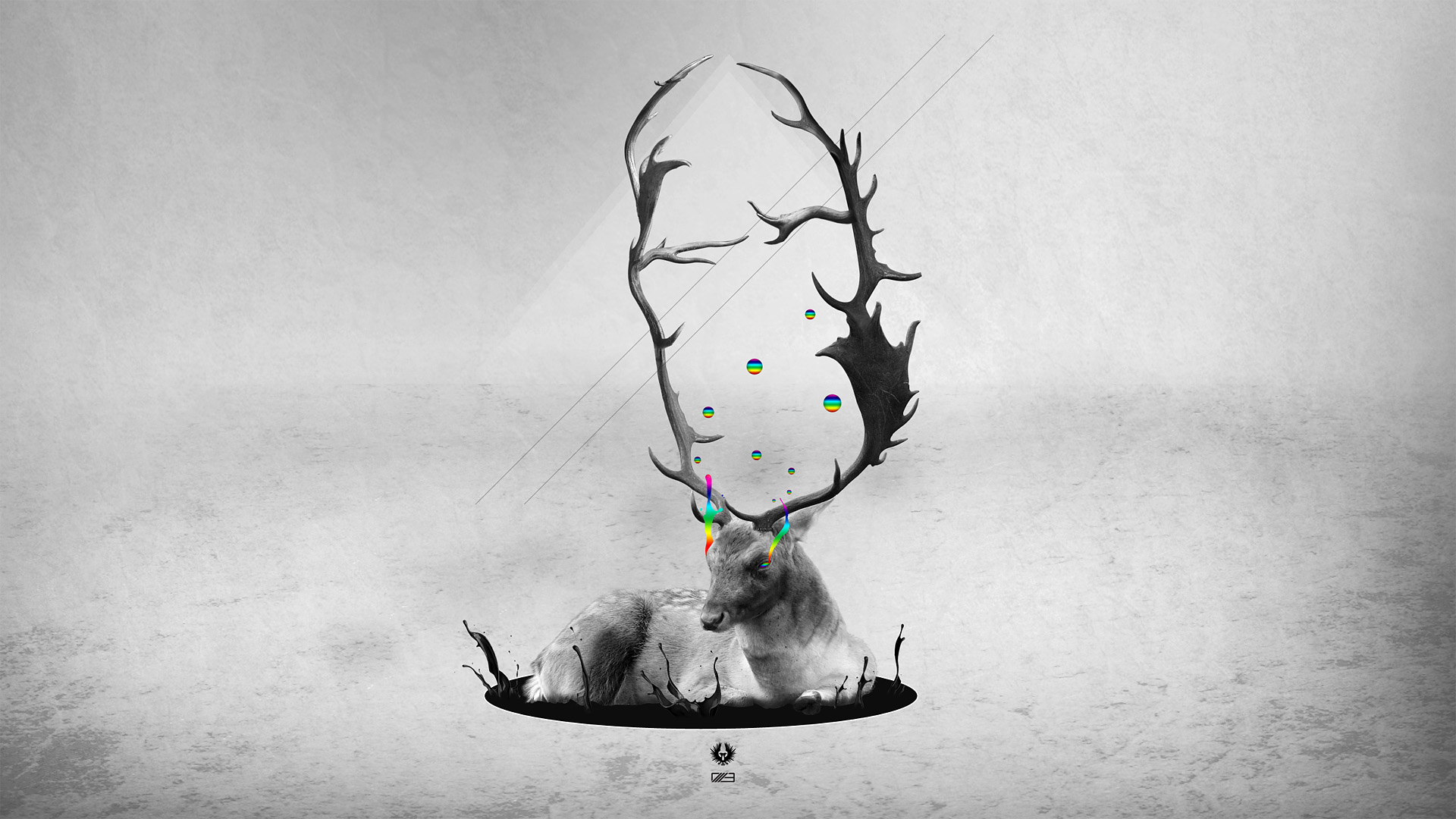 Rainbow Deer Wallpapers - Wallpaper Cave