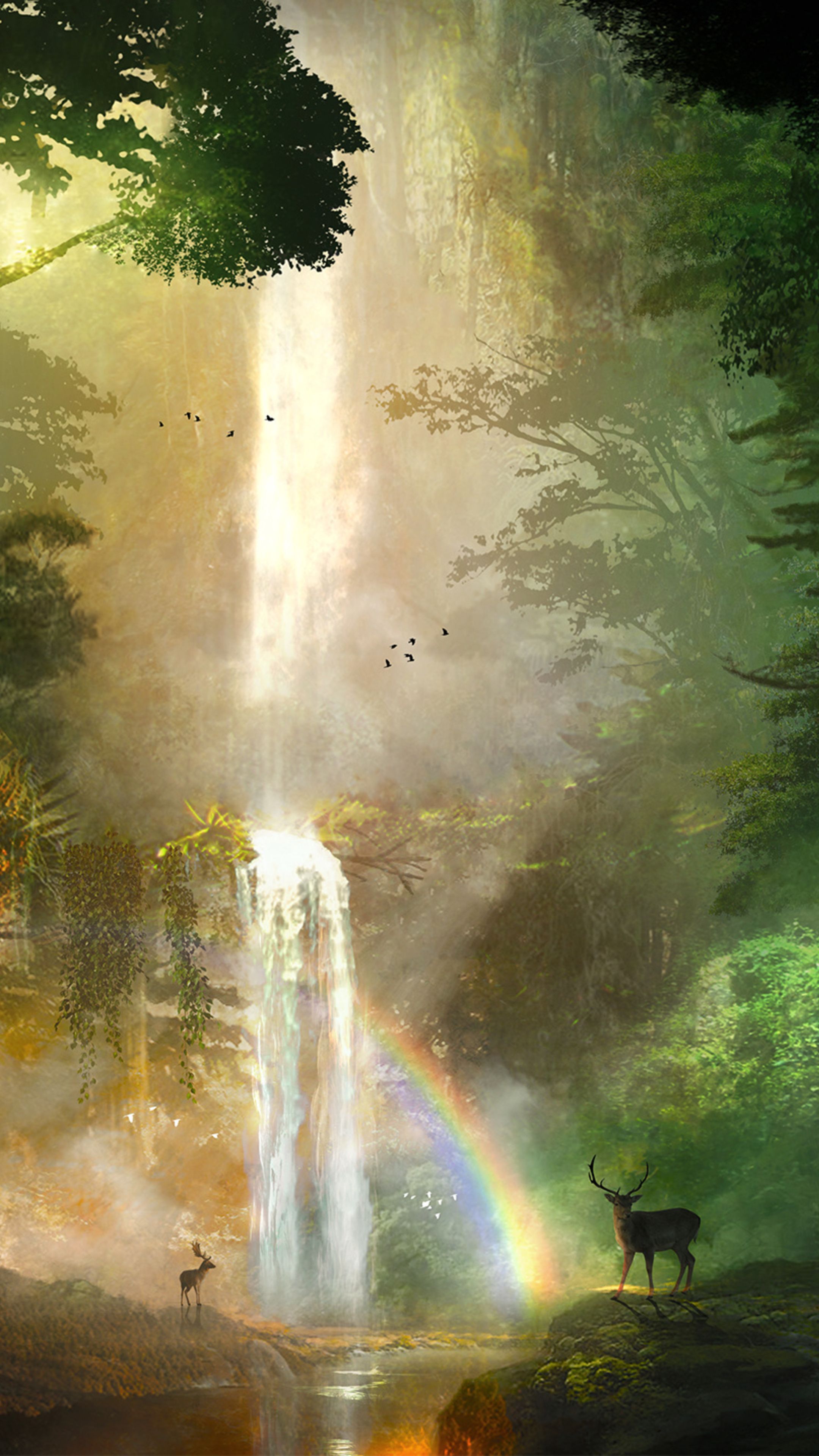 Rainbow Deer Wallpapers - Wallpaper Cave