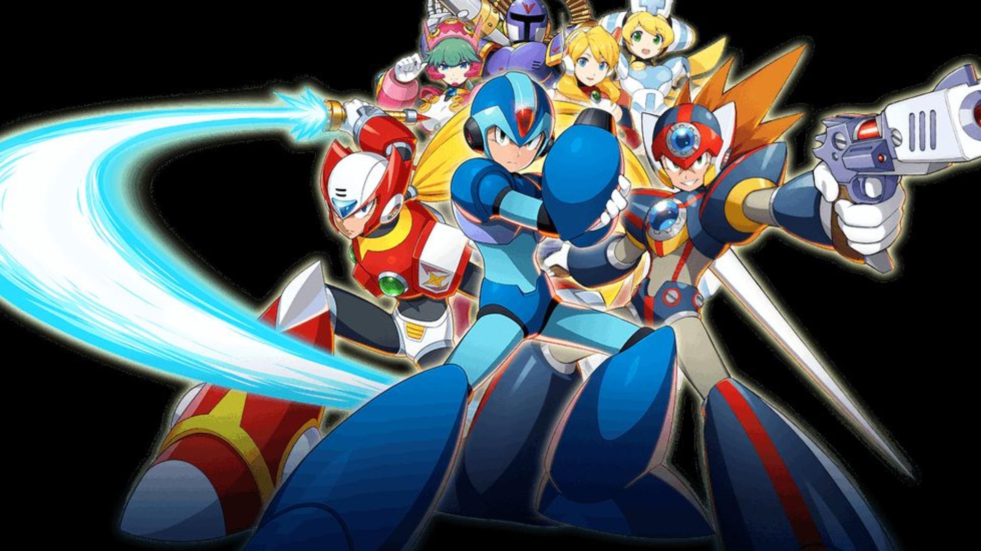 Mega Man X Dive Wallpaper