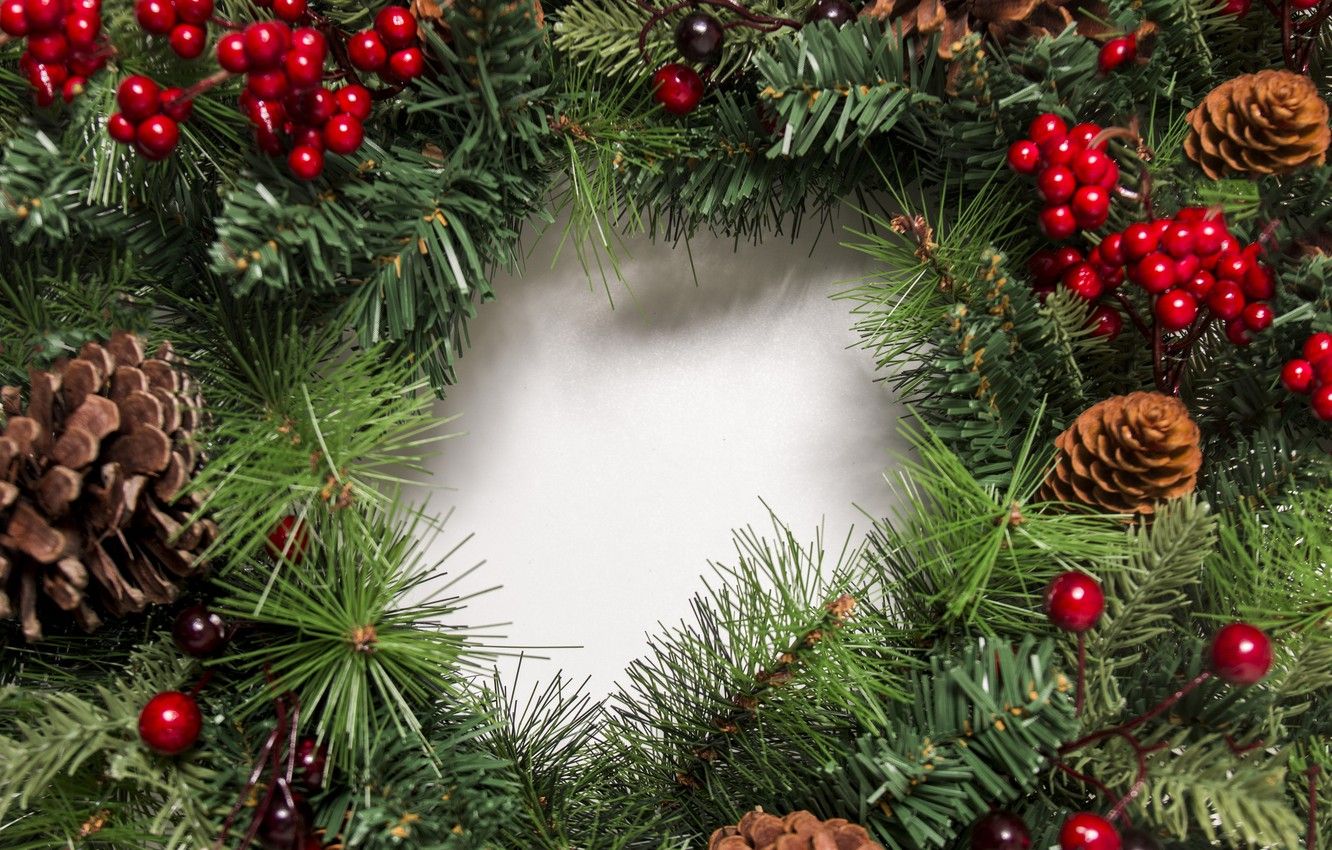 Wallpaper Decoration, New Year, Christmas, Christmas, Wood, New Year, Decoration, Merry, Fir Tree, Fir Tree Branches Image For Desktop, Section новый год