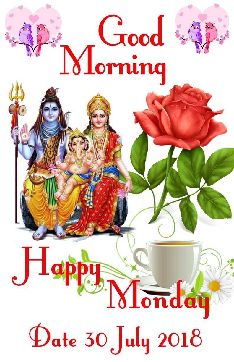 Good Morning Happy Monday Whatsaap status pic New pic hindi pic Bhakti pic. Happy monday image, Good morning winter image, Good morning happy monday