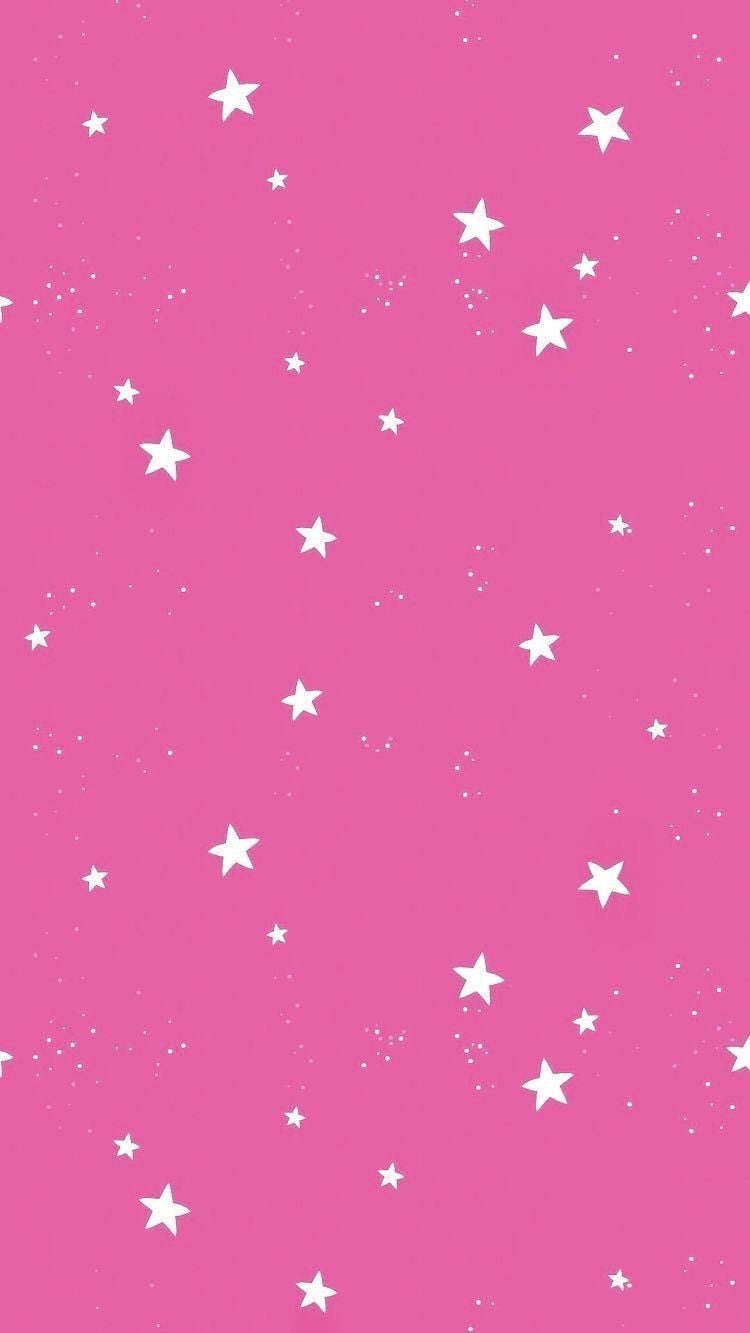 Pink stars. Pink wallpaper iphone, iPhone wallpaper, Pink wallpaper