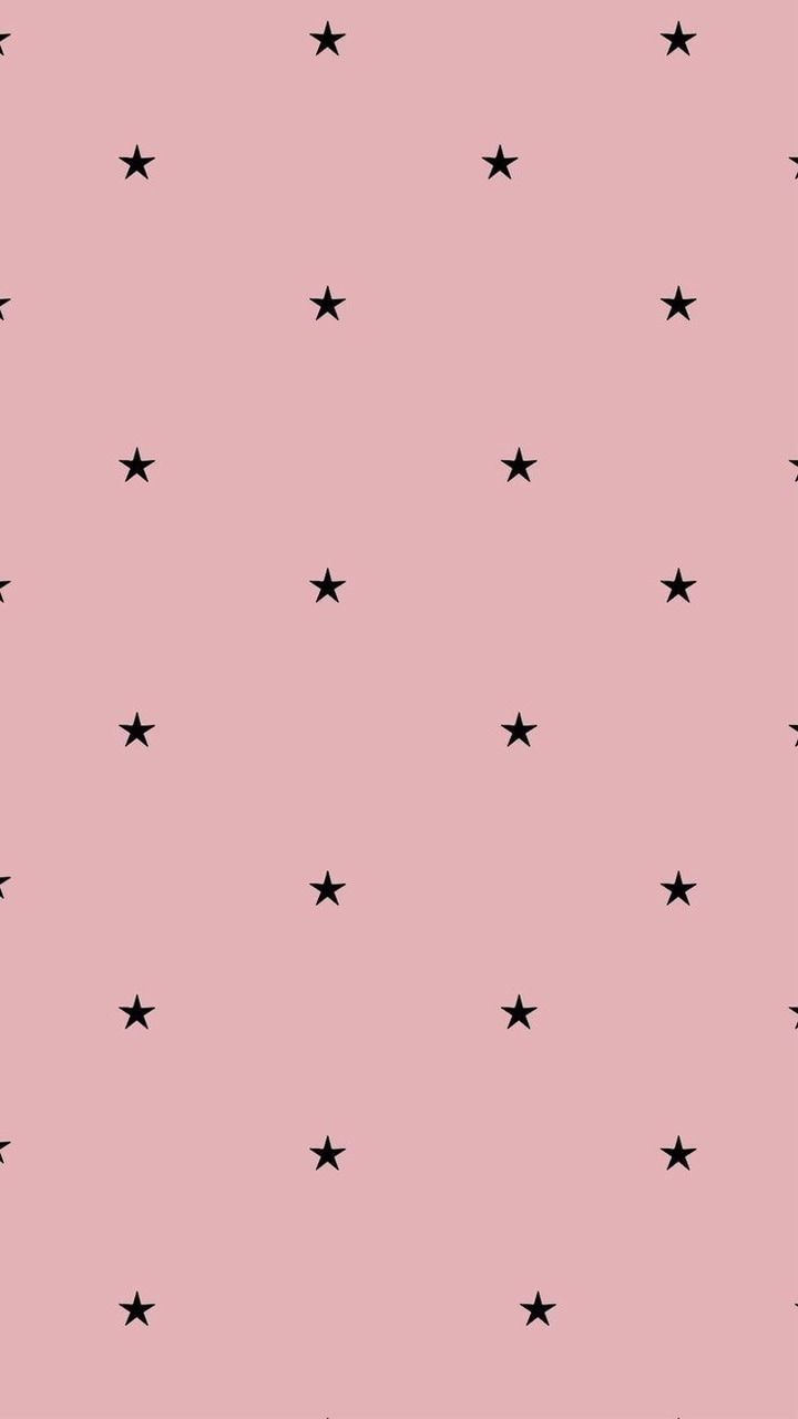 Pink Background With Stars Aesthetic gambar ke 8