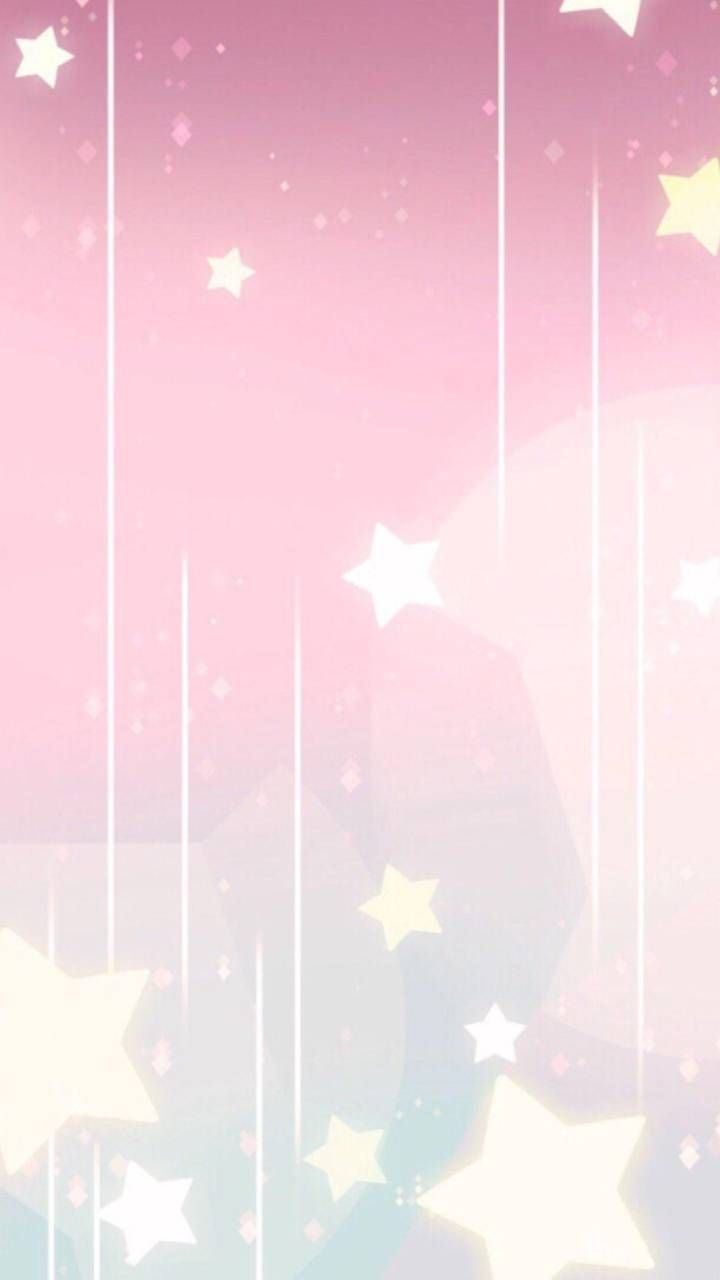 Pink stars wallpaper