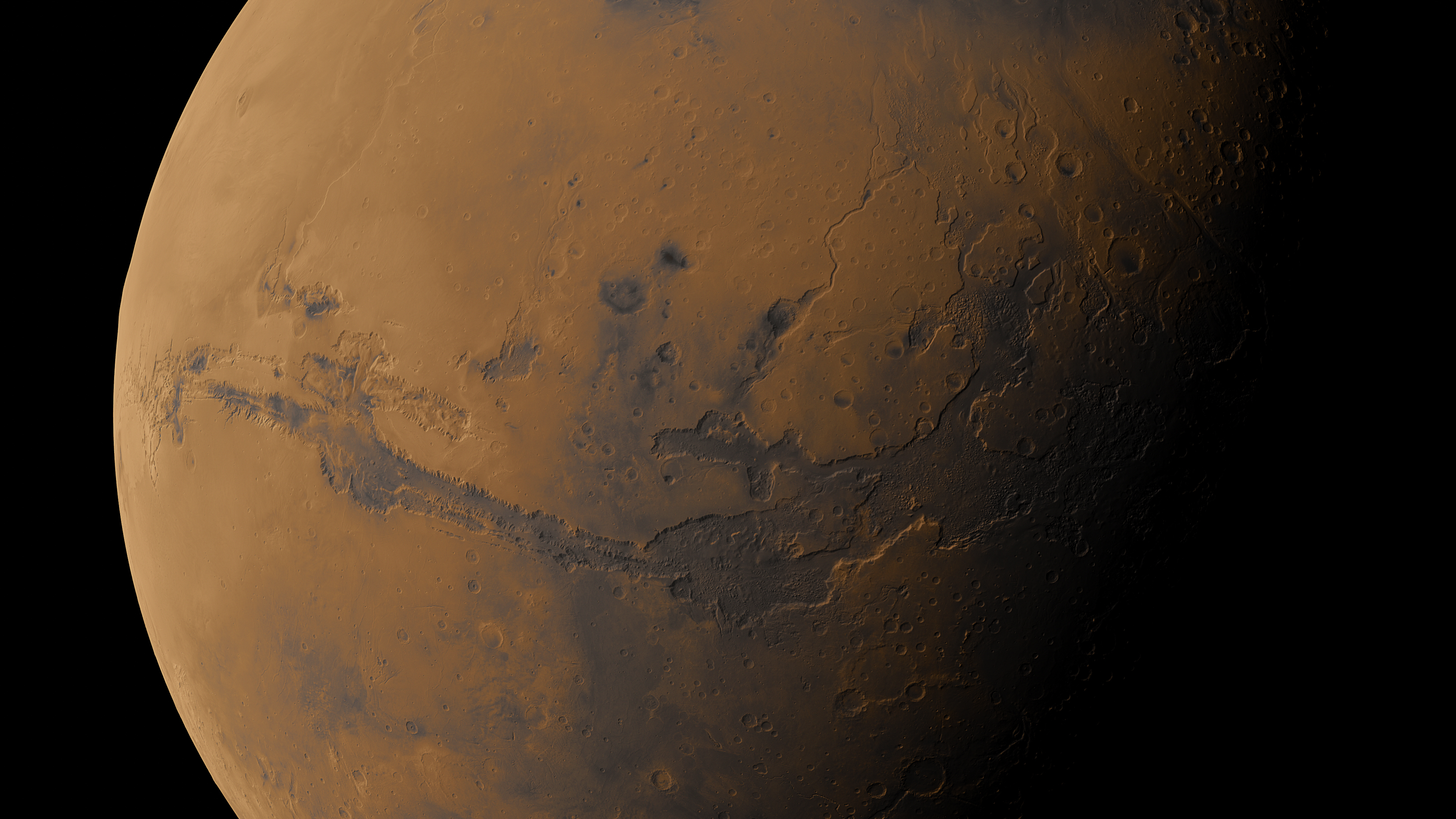 Mars / Valles Marineris [4K]