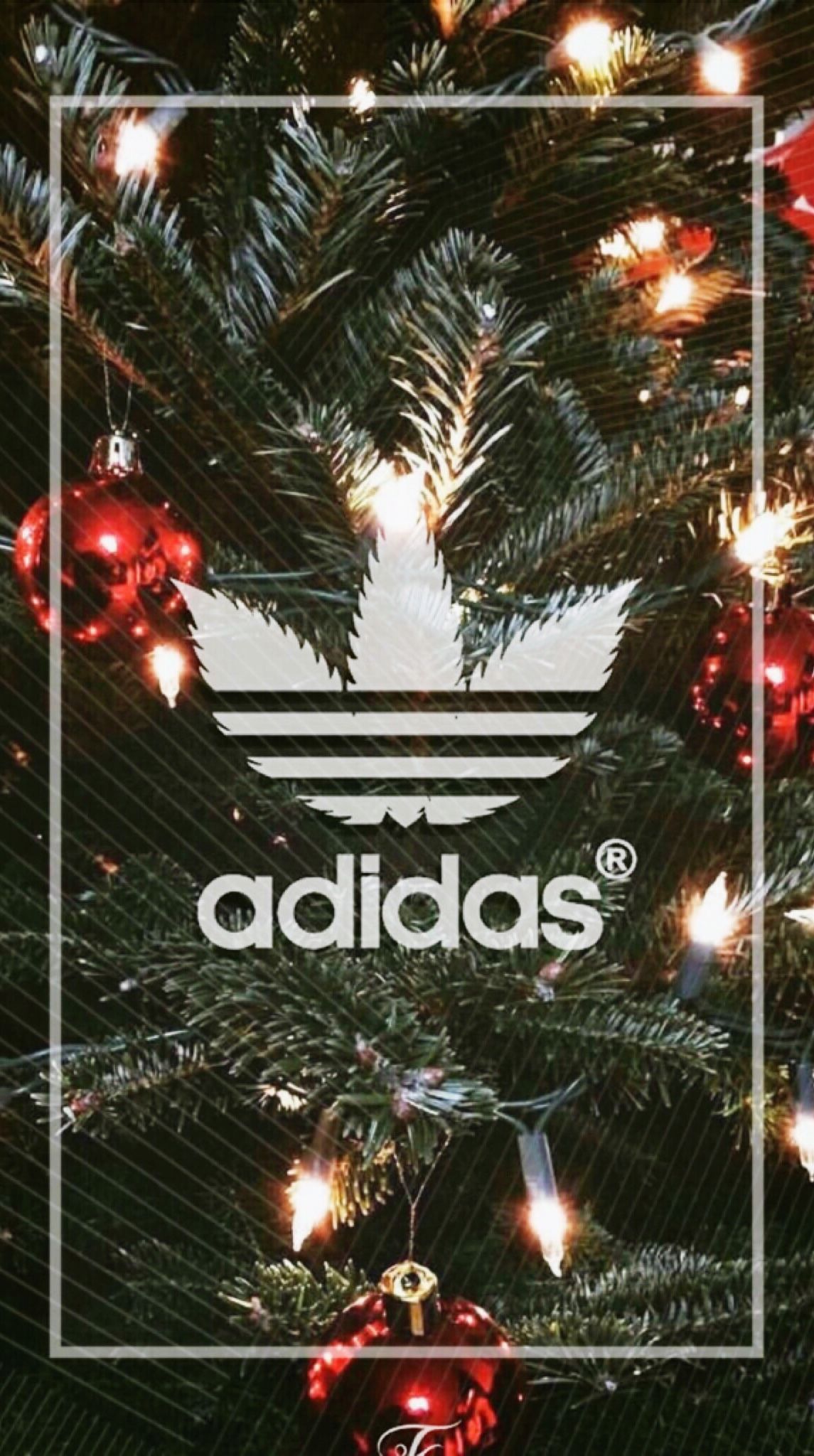 Christmas with Adidas 1 #adidas #christmas #christmaswallpaper #christmastreewallpaper #chris. Wallpaper iphone christmas, Unicorn wallpaper, New wallpaper iphone