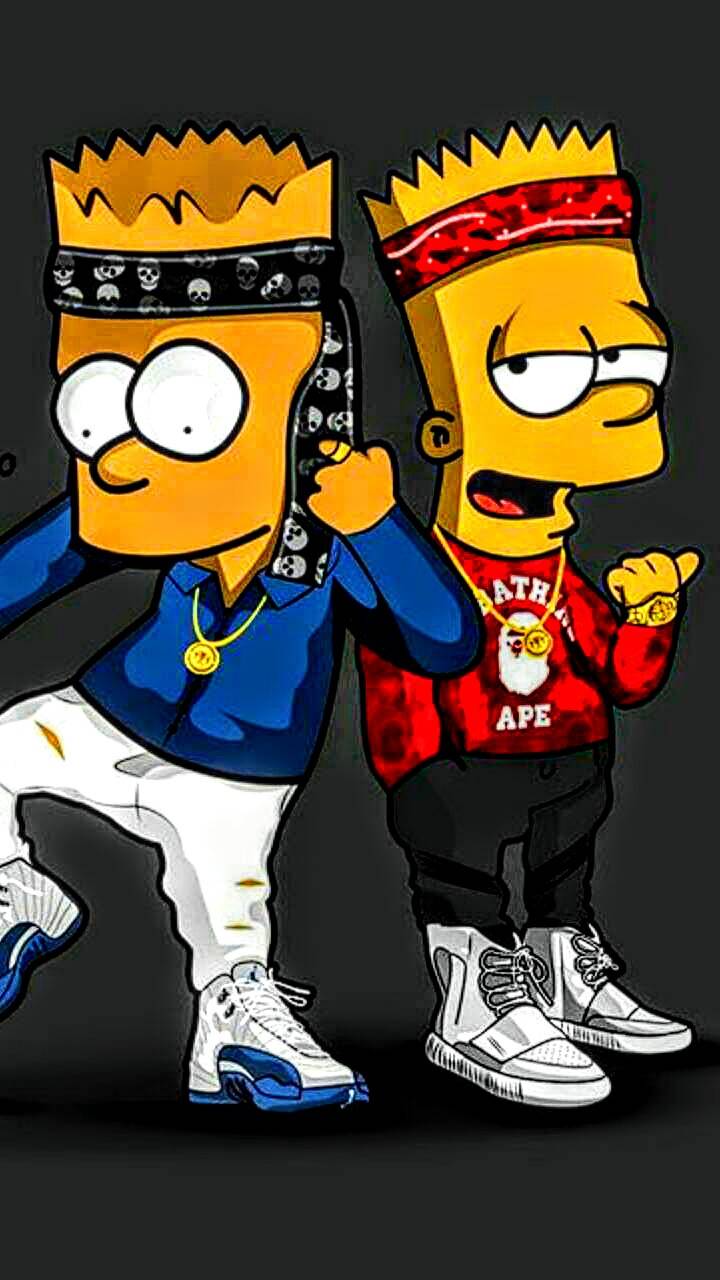 Gangster Bart Simpson posted by Ryan Mercado