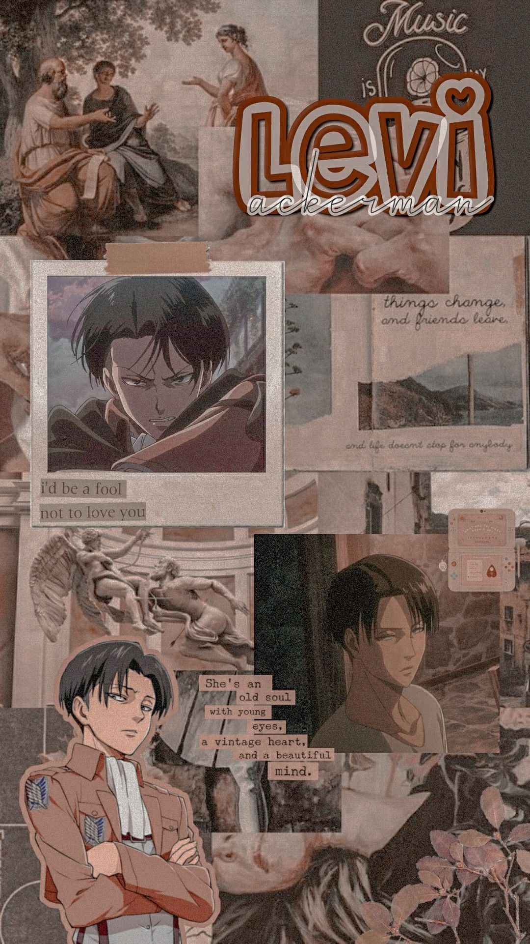 Captain Levi Aesthetic Wallpapers Wallpaper Cave