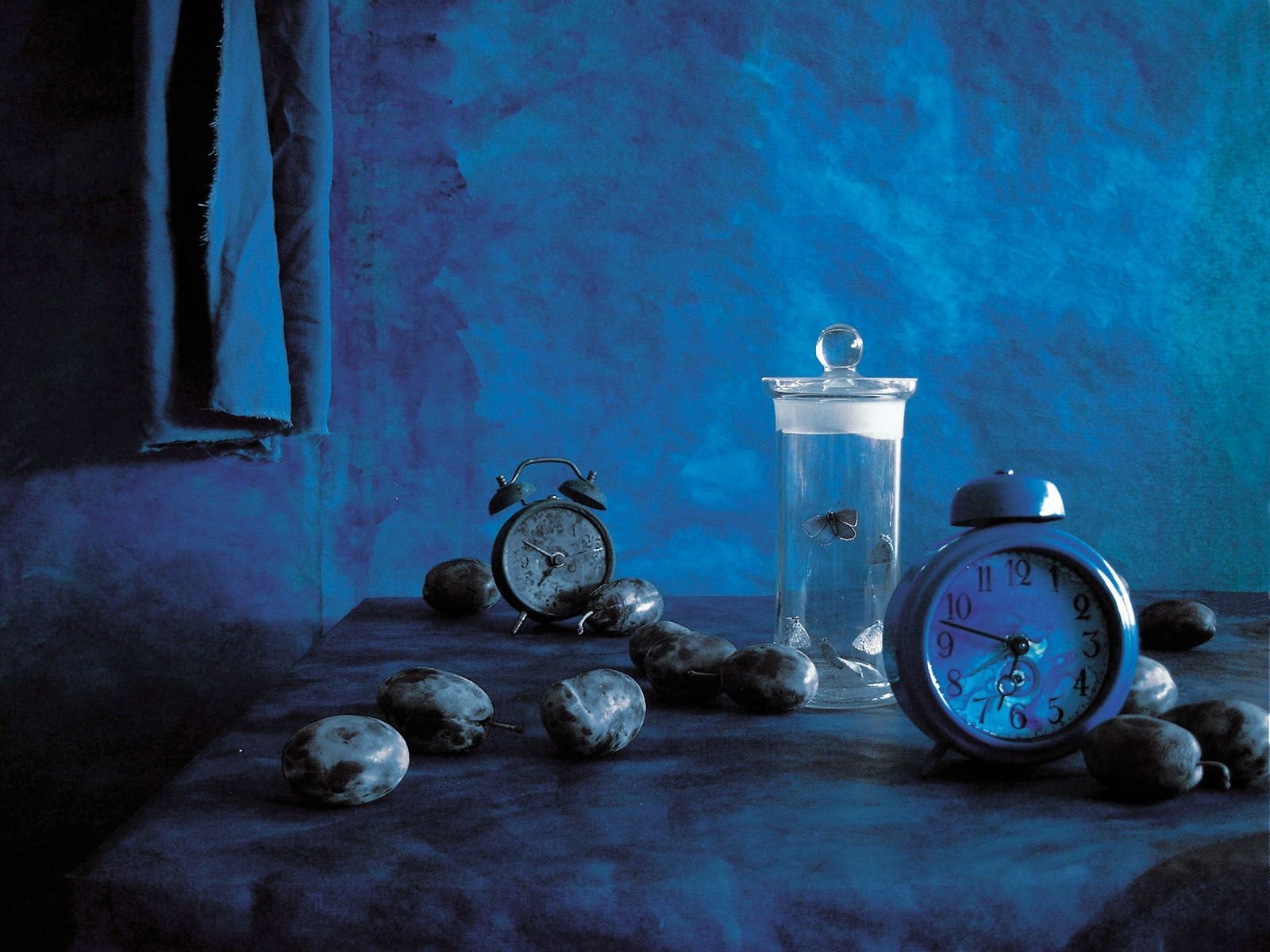 Blue Wallpaper. Download Wide and HD(High Definition) Wallpaper, Picture and Photo for your PC. Blu, Dipinti, Orologio