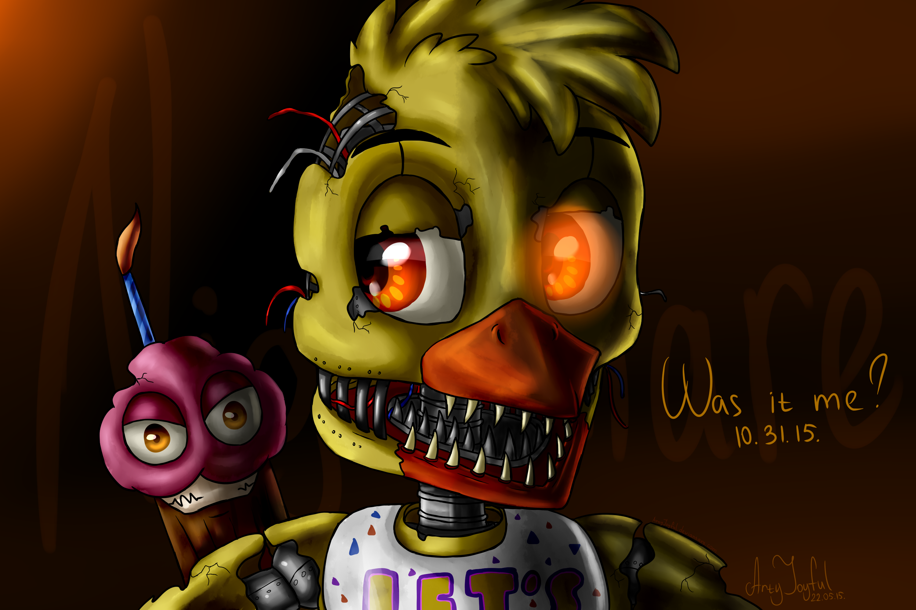 Nightmare Chica (Five Nights at Freddy's 4). Five nights at freddy's, Fnaf, Five night