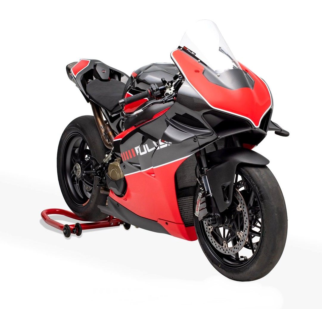 KIT CARENAGE RACING WSBK CARBONE DUCATI PANIGALE V4 RS FULLSIX CARBON